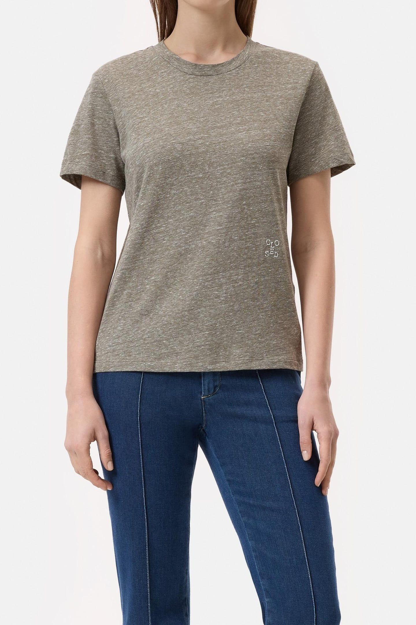 BASIC T-SHIRT FADED GREEN 1