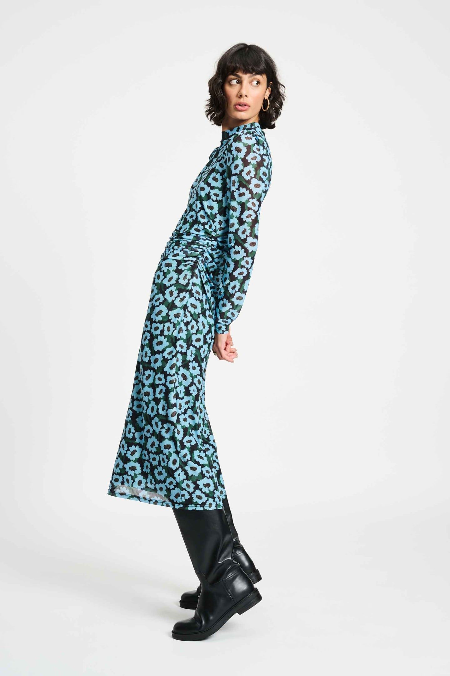DRESS - WILD FLOWERS BLUE 3