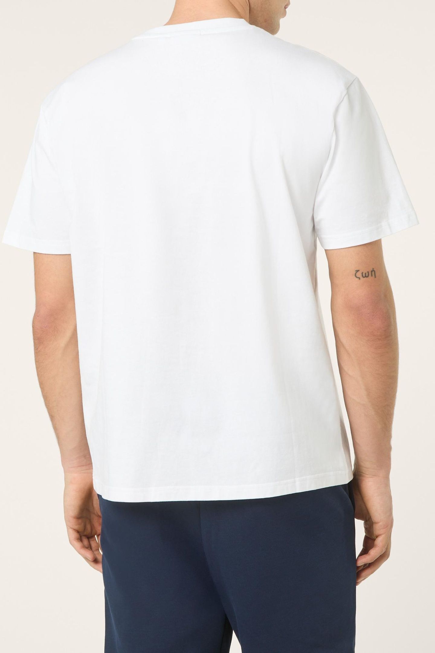 DOCCIA RELAXED LOGO GRAPHIC T-SHIRT BRIGHT WHITE 3