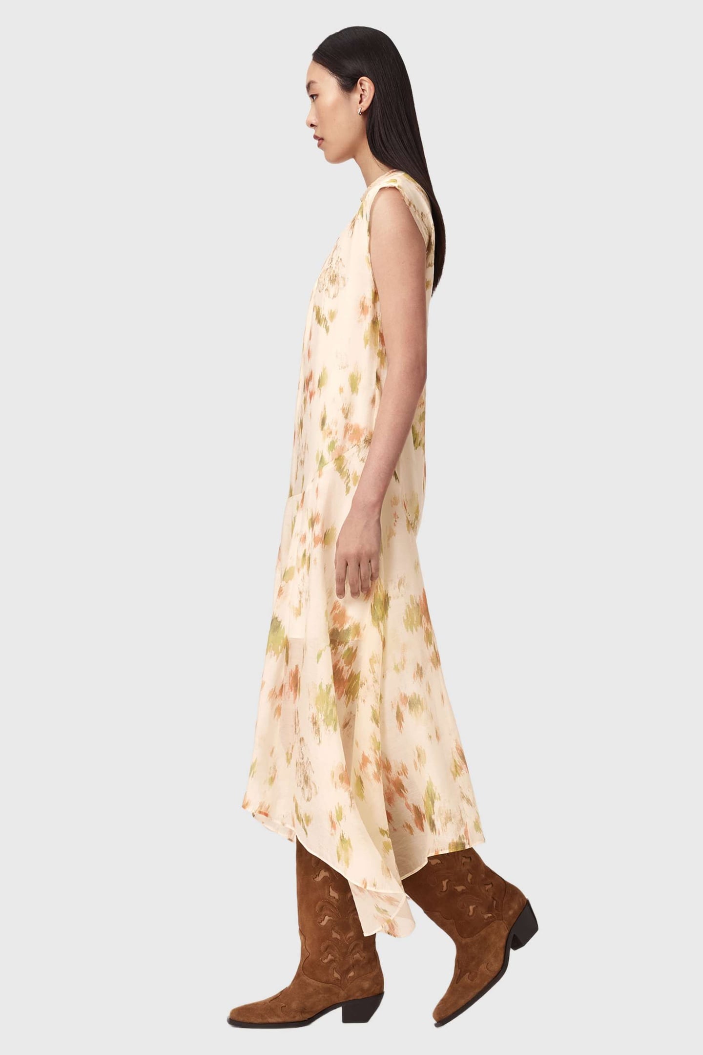 TANNER DRESS WILDFLOWER WHITE 4