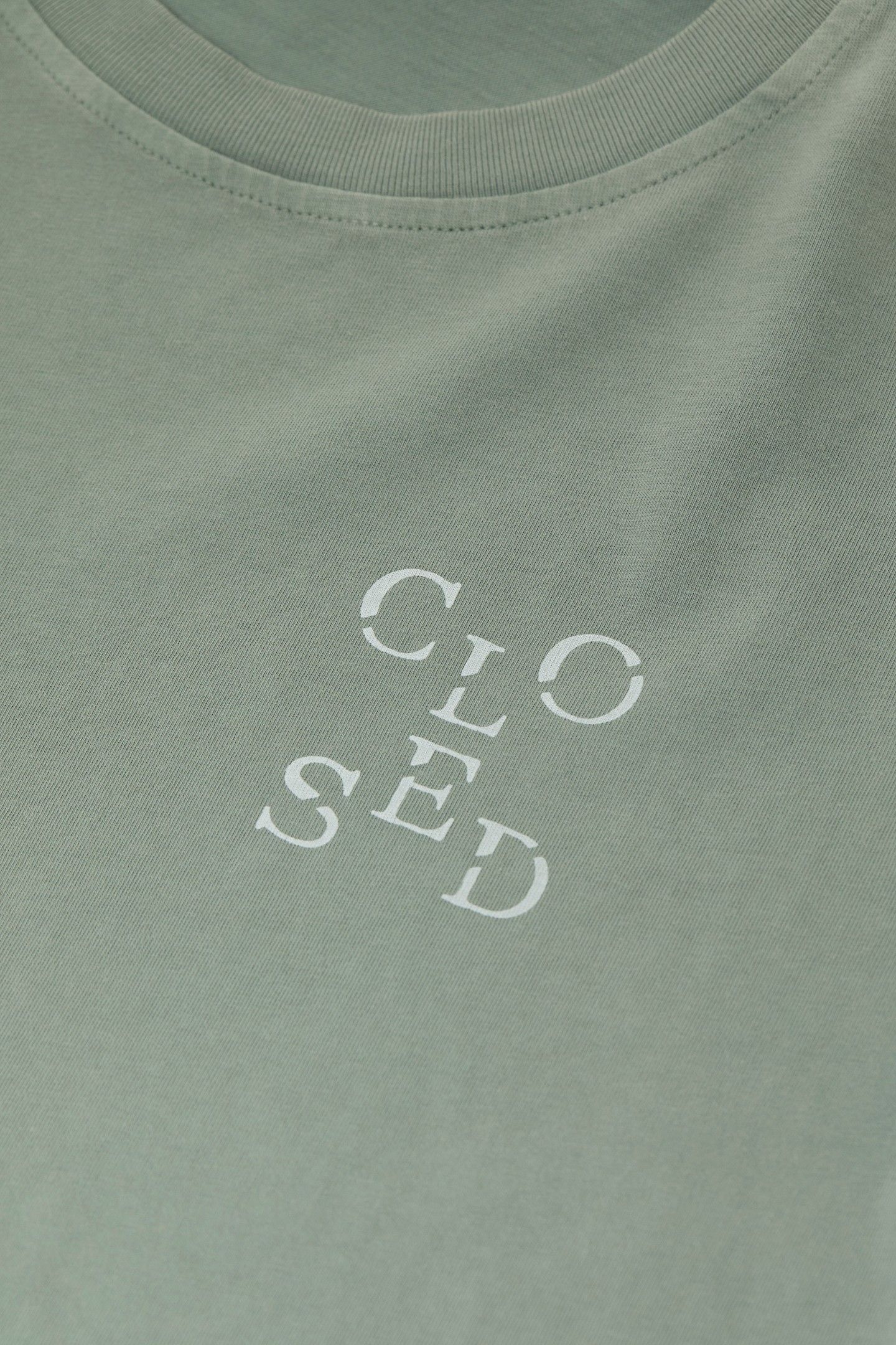 CROPPPED T-SHIRT FADED GREEN 4