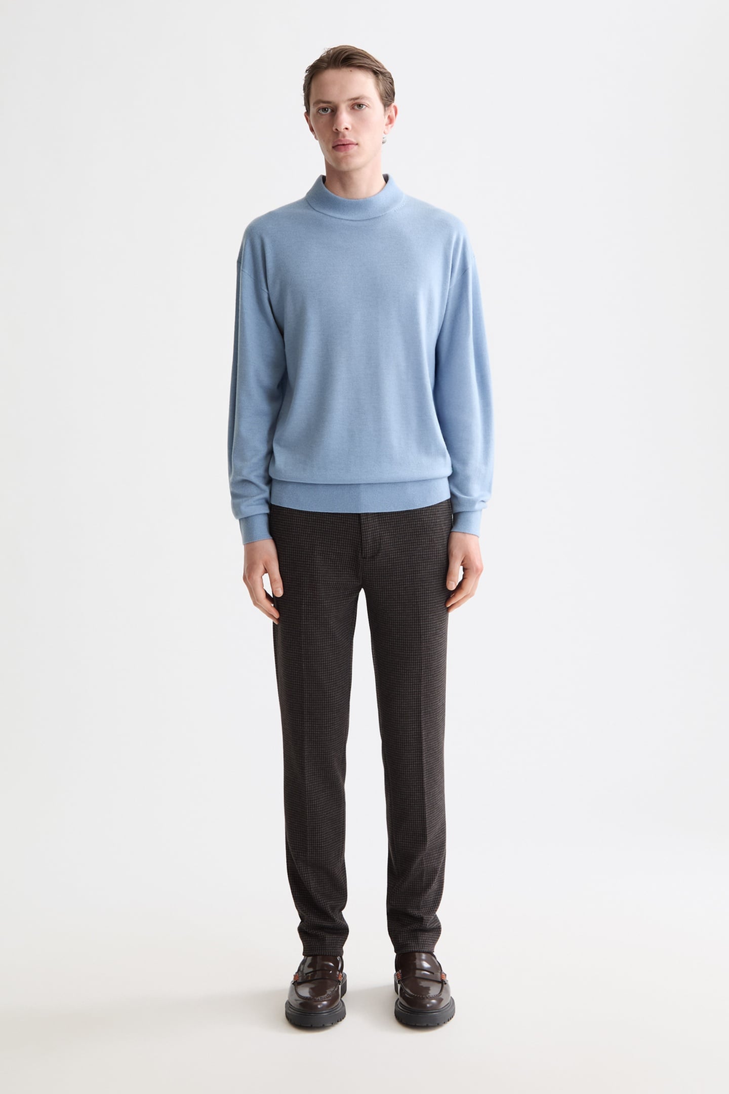 SEASONAL CORE - MOTT - TAILORED JERSEY YARN DYED CHINO DEMIT 1