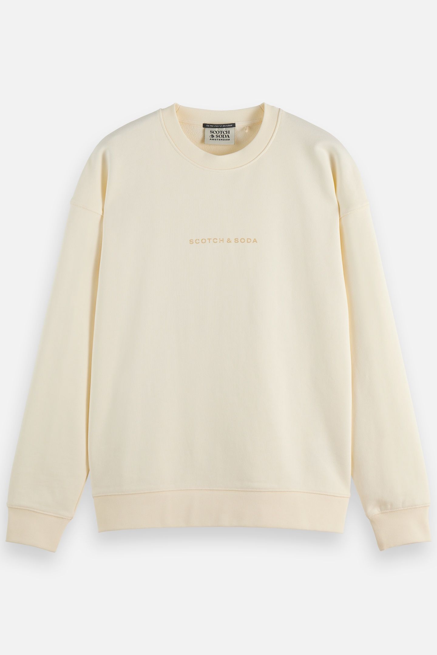 CORE - LOGO FRONT CHEST SWEATSHIRT OFF WHITE 5