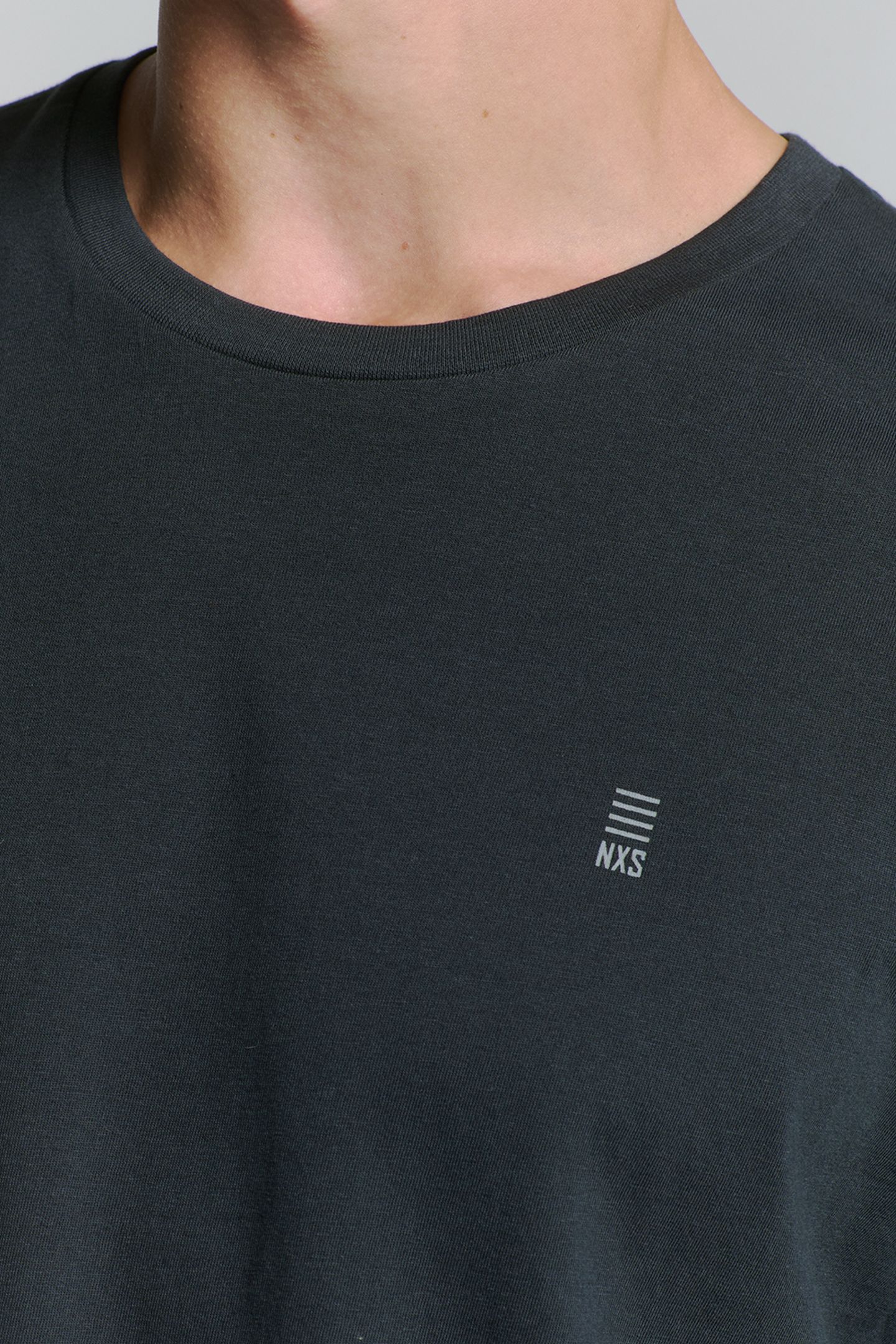T-SHIRT CREWNECK SOLID BASIC NIGHT 6