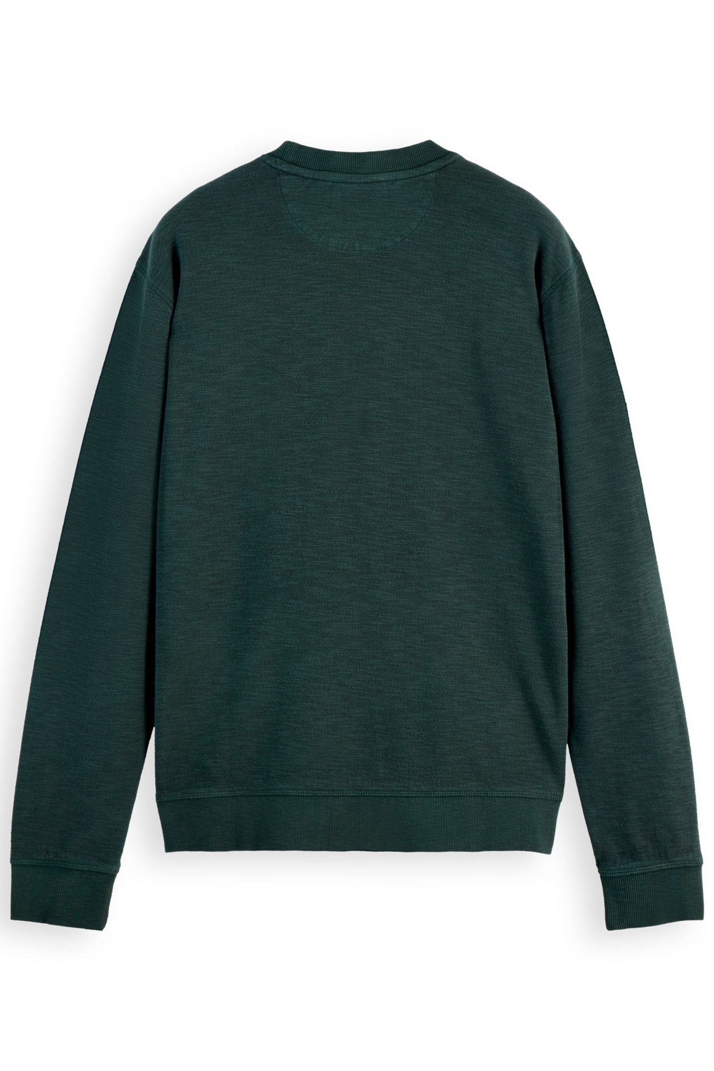 GARMENT DYE STRUCTURED SWEATSHIRT AMSTERDAM GREEN 2