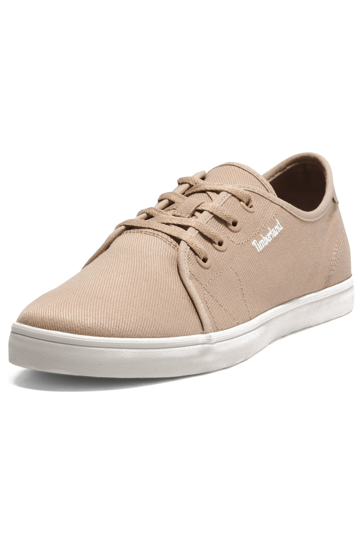 SKAPE PARK LOW LACE UP SNEAKER LIGHT BEIGE CANVAS 3