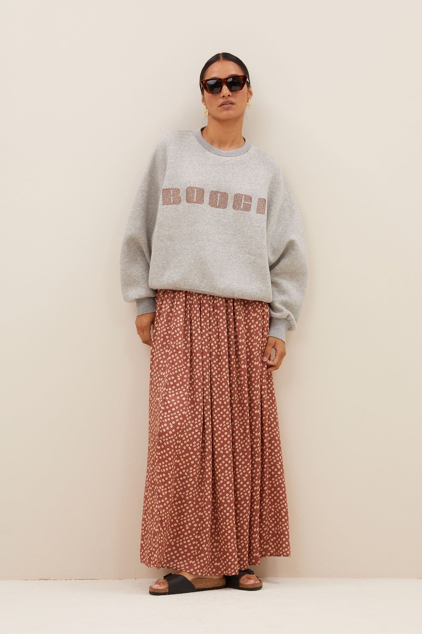 BIBI BOOGIE SWEATER GREY MELEE 3