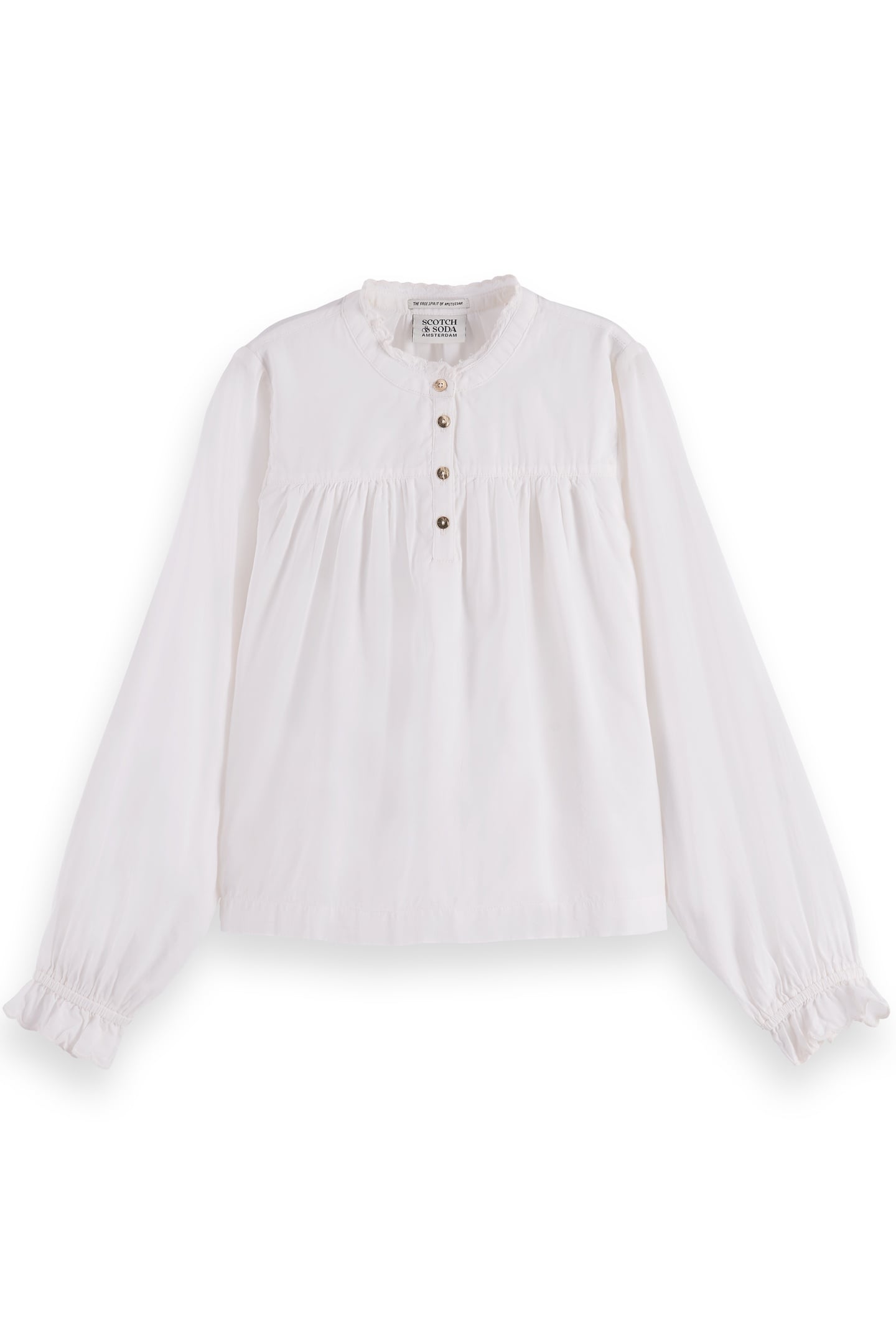 GIRL LIGHTWEIGHT MODAL TOP EGGNOG 1