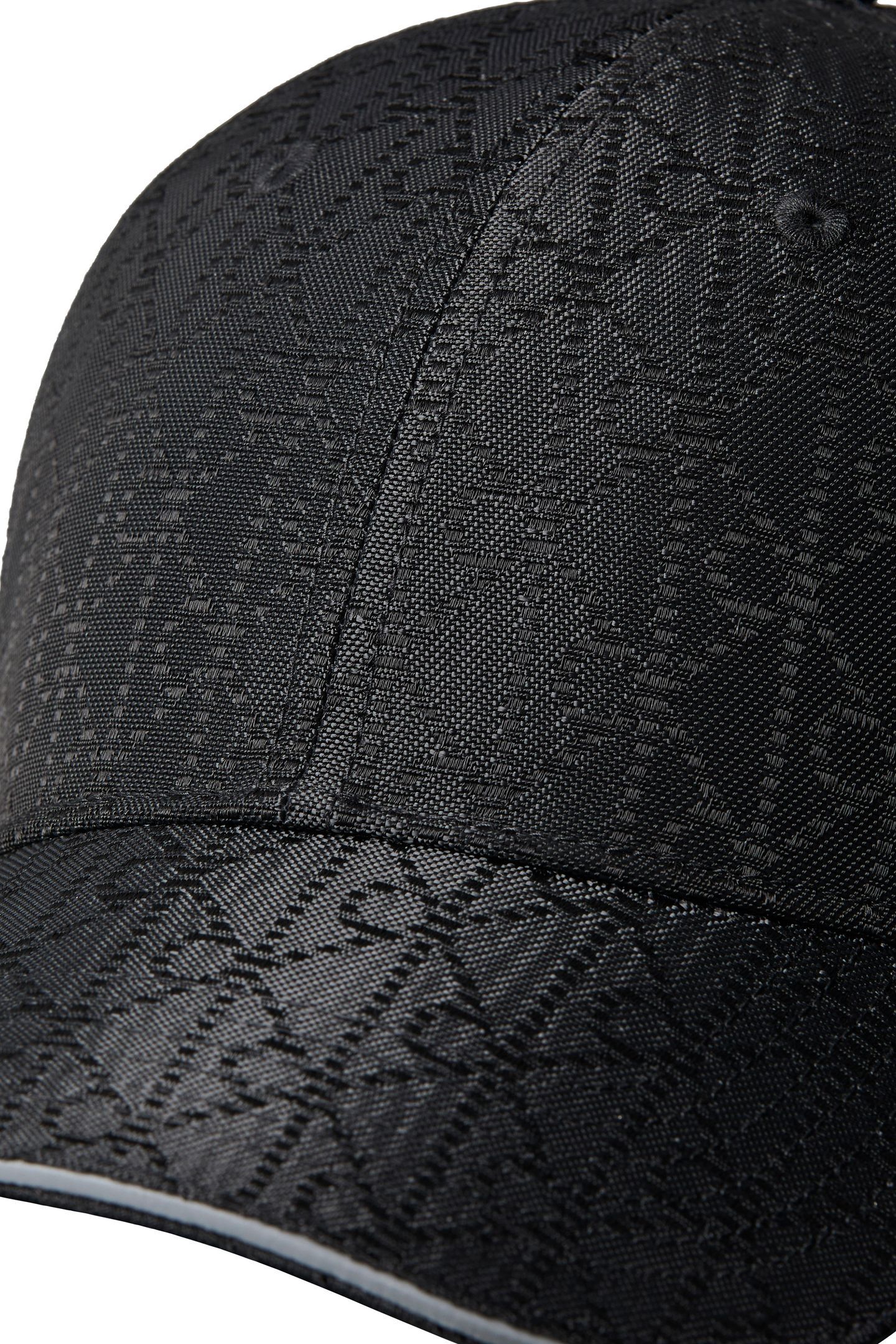 MONOGRAM BASEBALL CAP BLACK 3