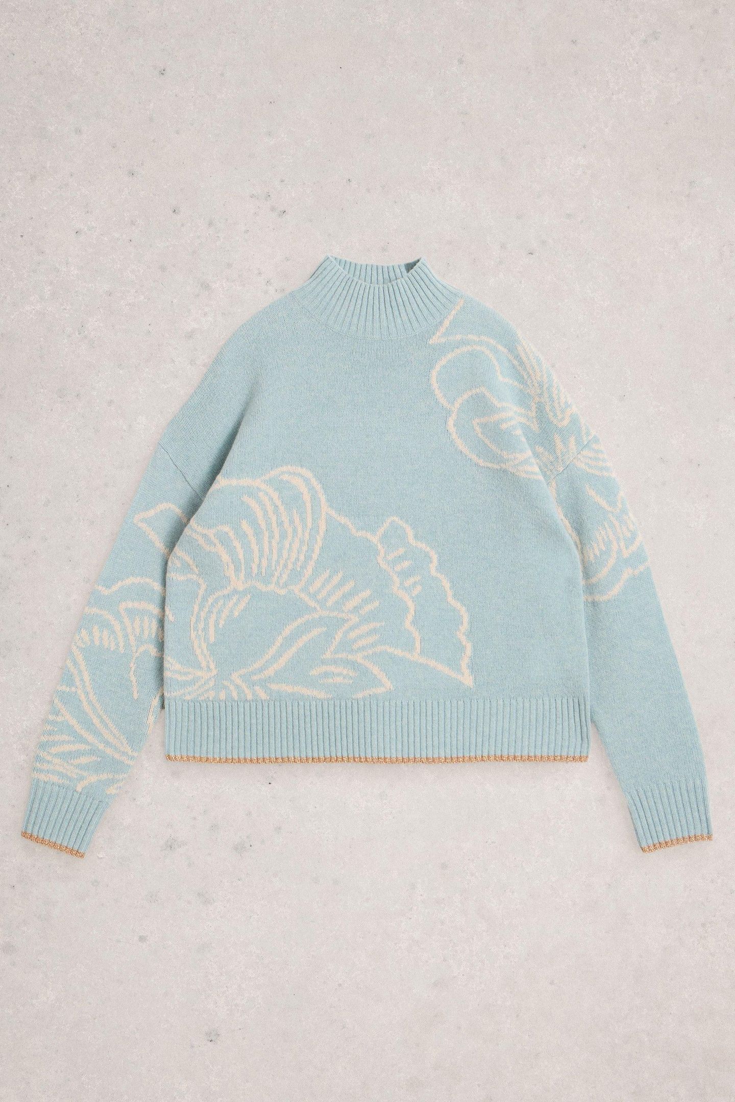 FENELLA FLORAL JUMPER BLUE MULTI 4