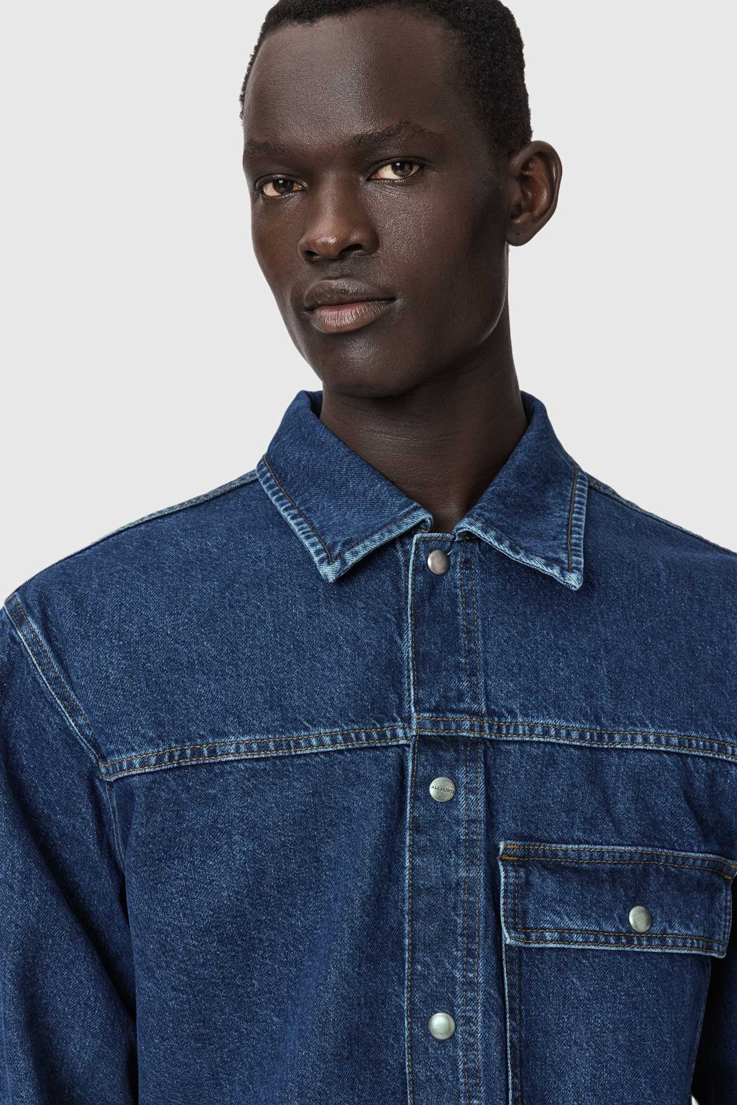 CAST DENIM JACKET DARK INDIGO 6