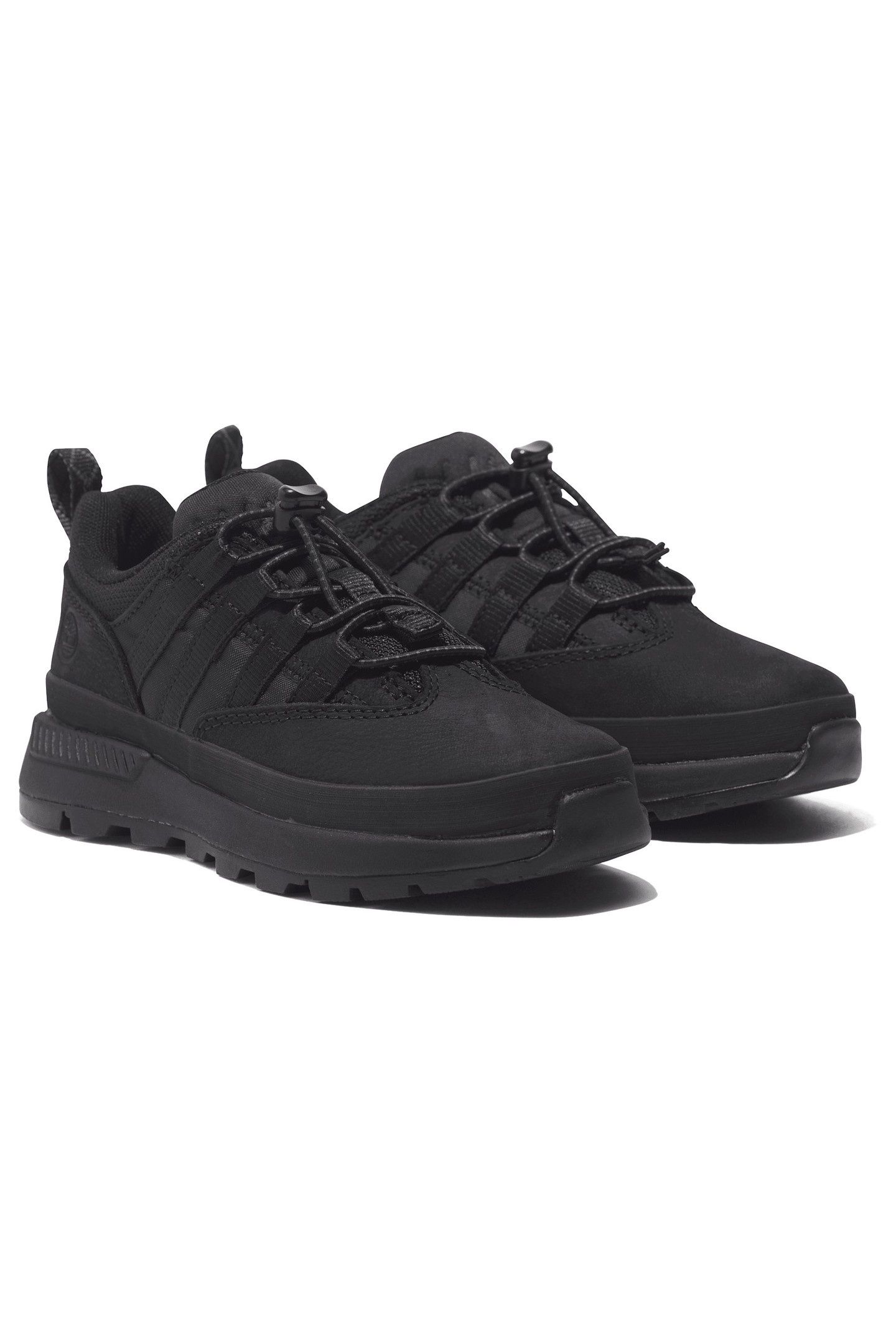 EURO TREKKER LOW LACE UP SNEAKER JET BLACK 2