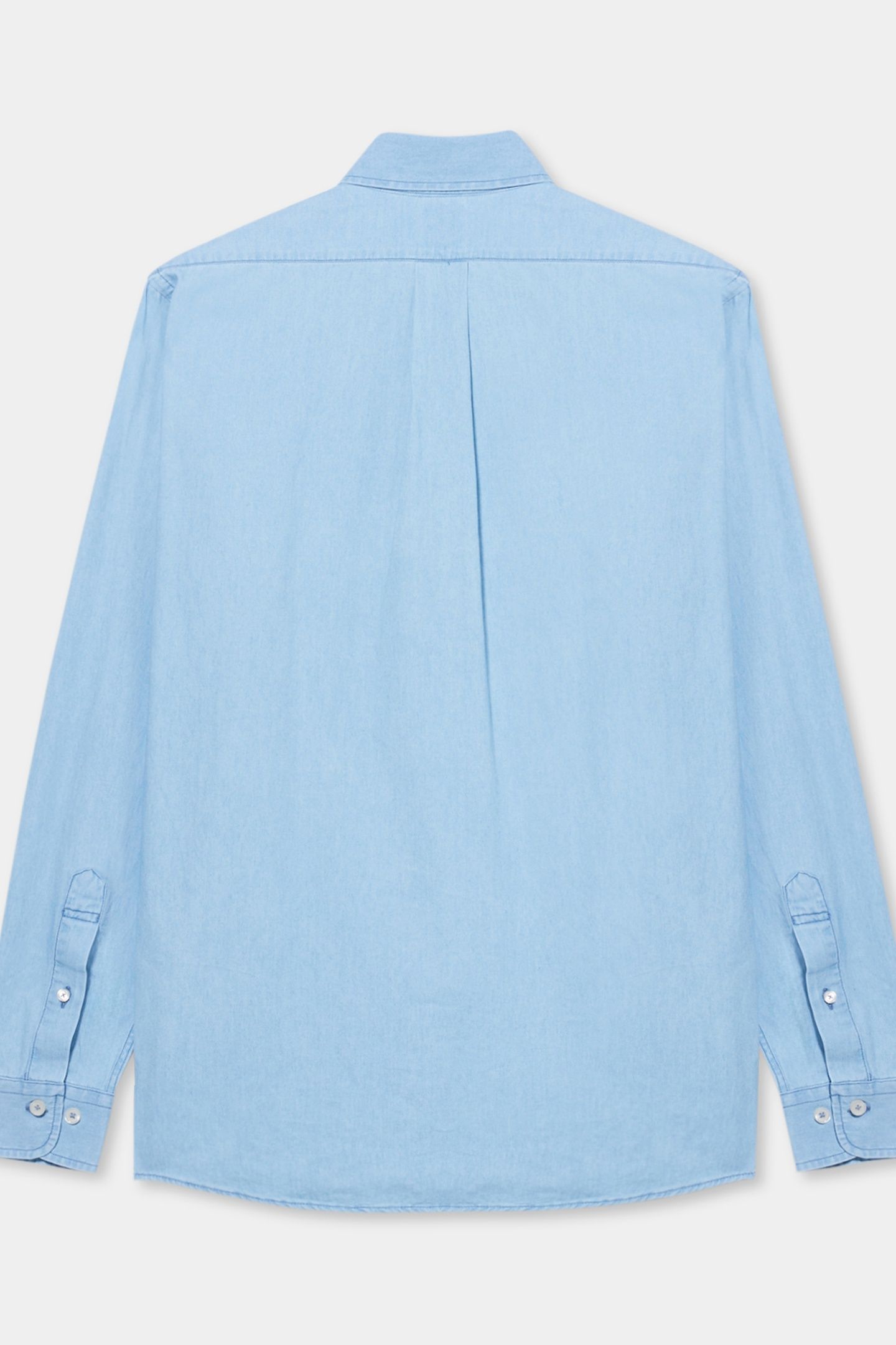 BUTTON DENIM SHIRT LIGHT BLUE 2