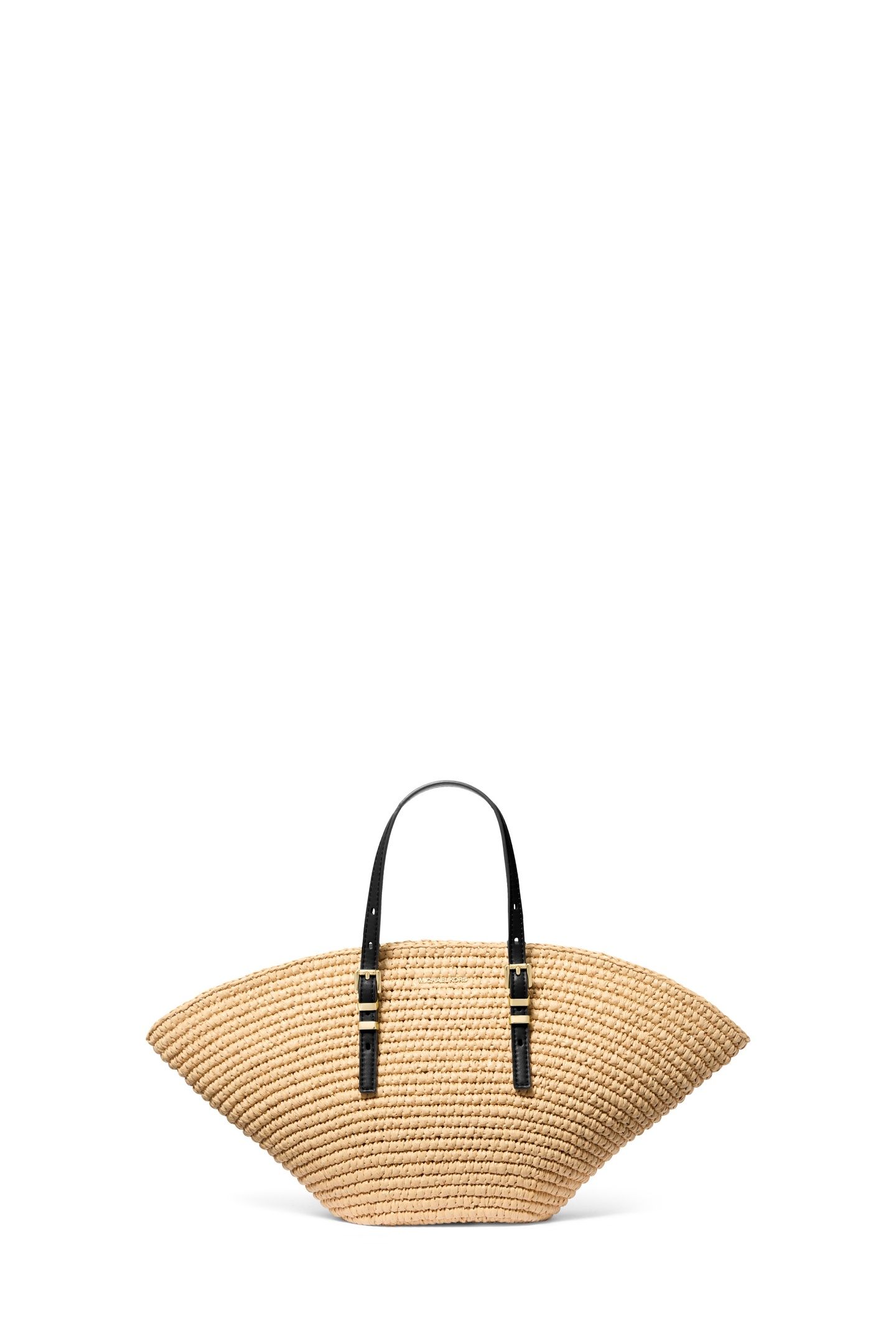 SMALL FAN TOTE NAT/BLACK 2