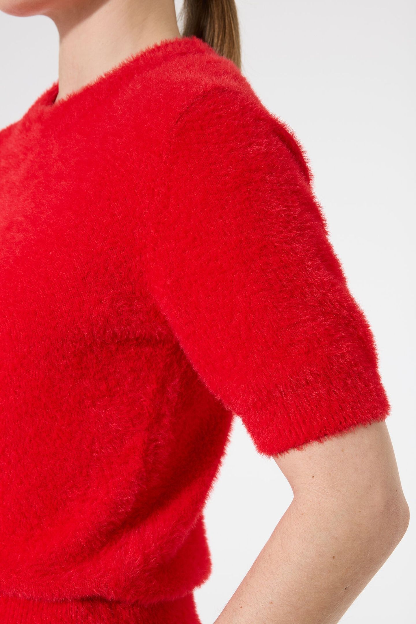 LADIES PULLOVER TRUE RED 5