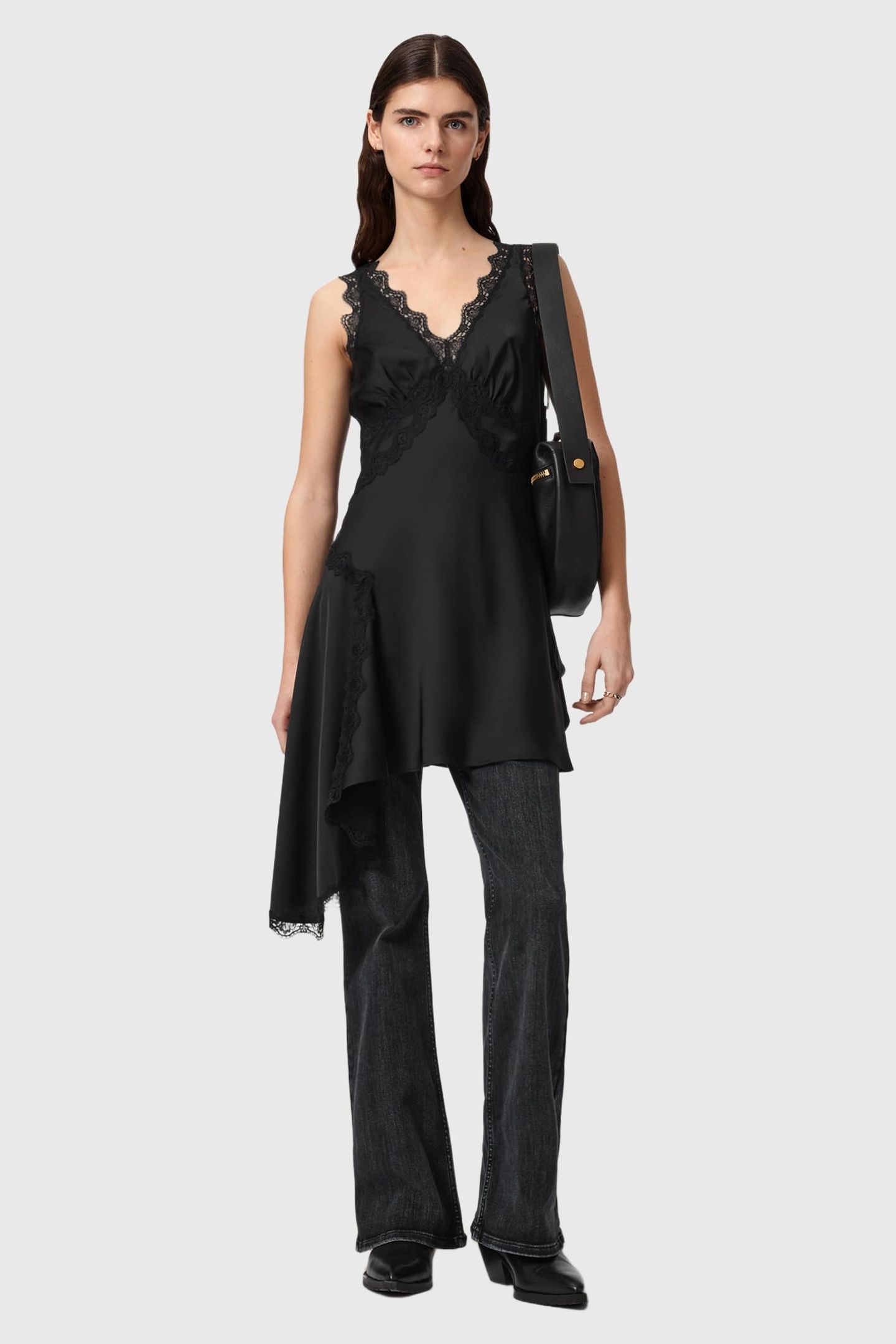 ILKA LACE DRESS BLACK 1