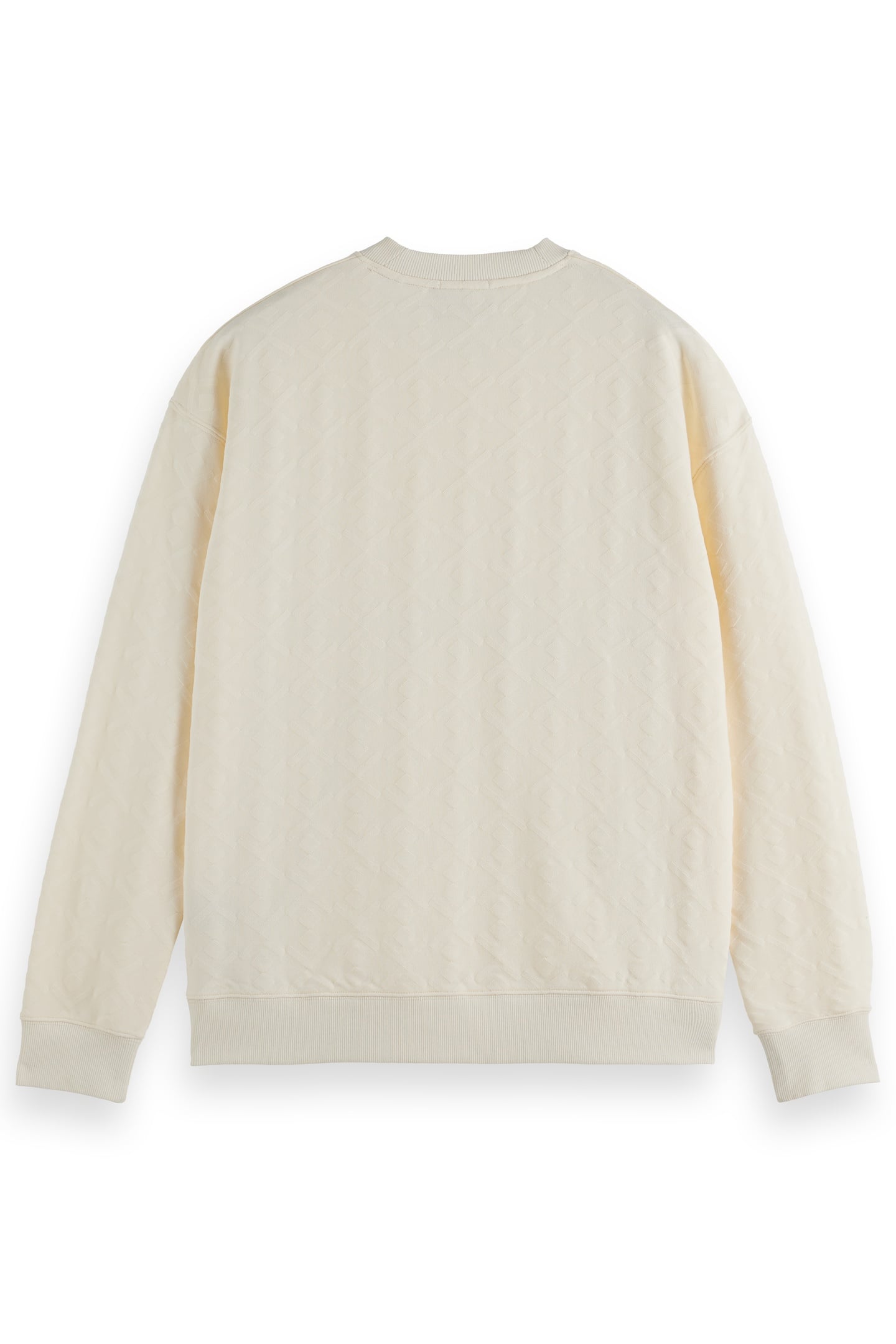 JACQUARD TERRY SWEATSHIRT EGGNOG 5