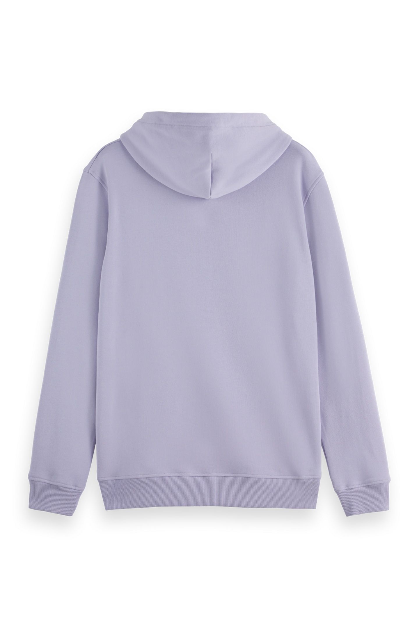 REGULAR-FIT LOGO BADGE HOODIE LANGUID LAVENDER 2