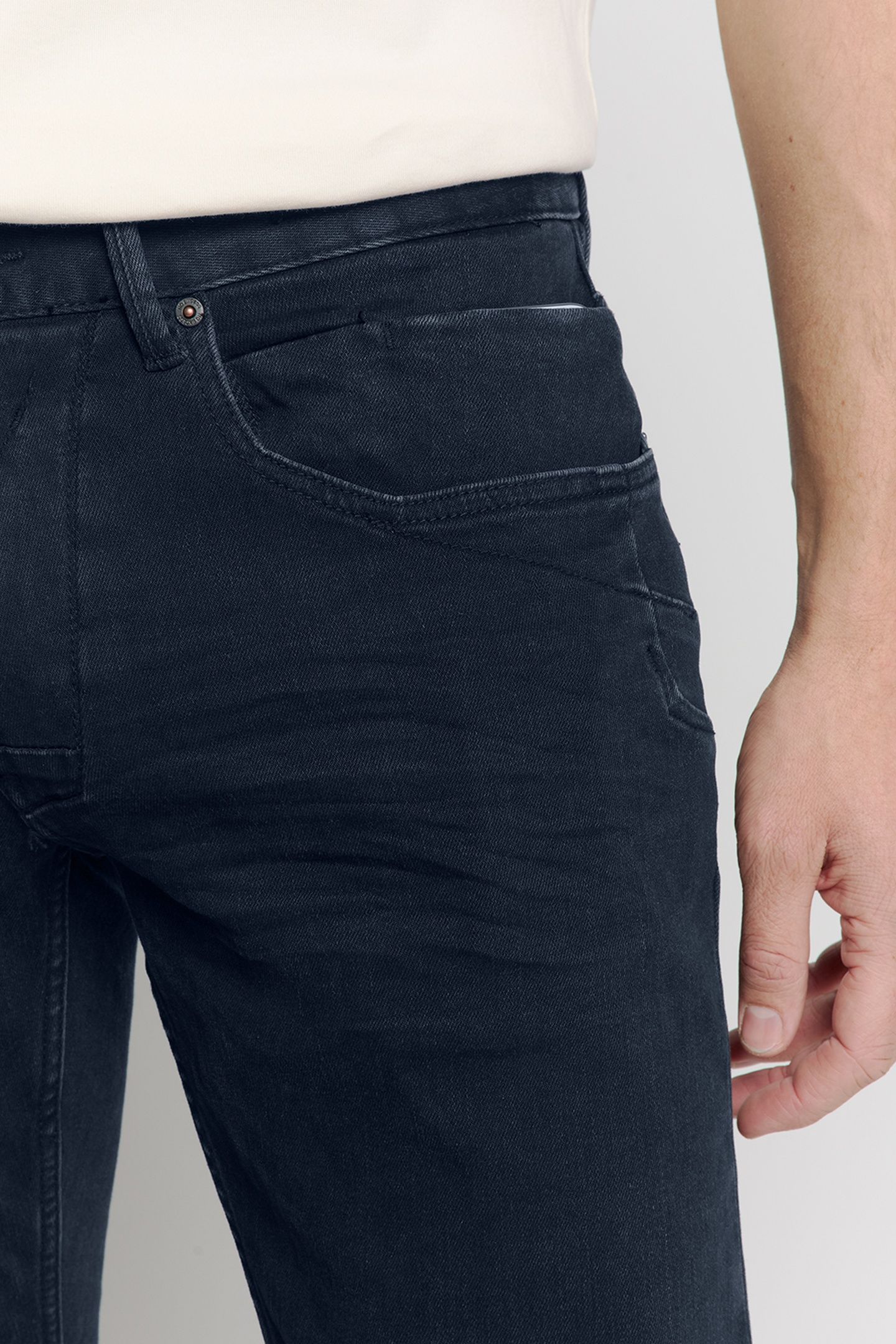 DENIM, TAPERED 712, DARK DARK DENIM 7