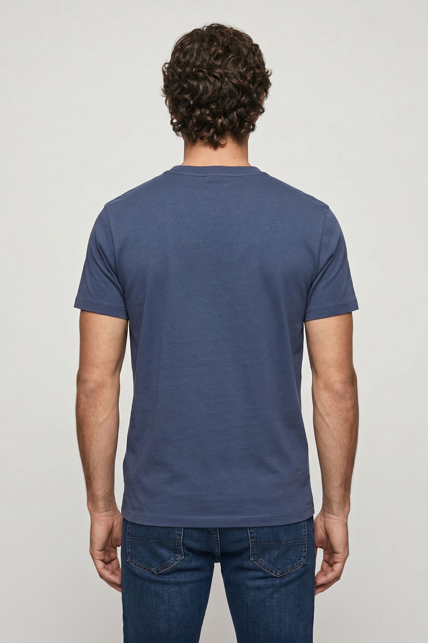 OCEAN BACK GRAPHIC SS TEE DARK BLUE 2