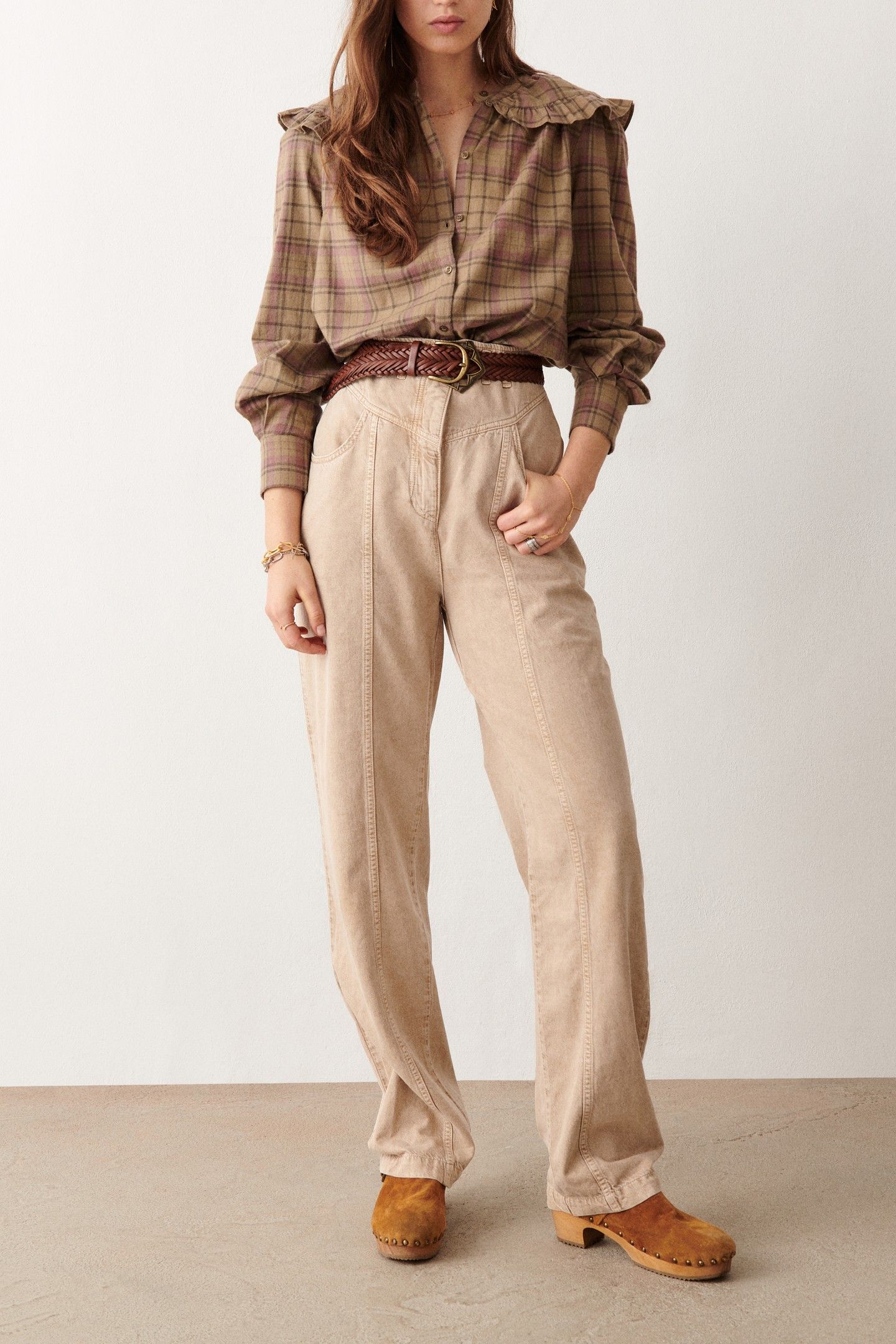 PANTALON DELAN BEIGE 1