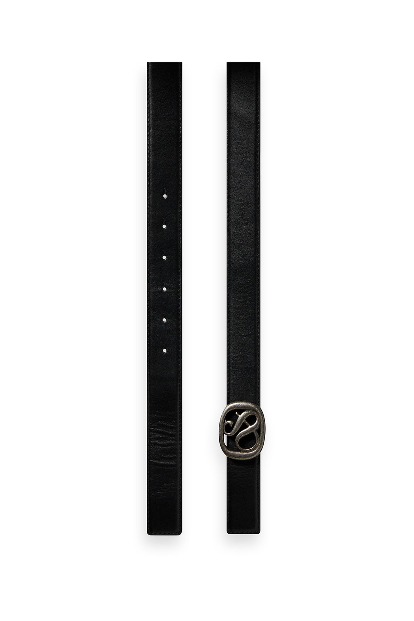 REVERSIBLE AMPERSAND BELT BLACK 2
