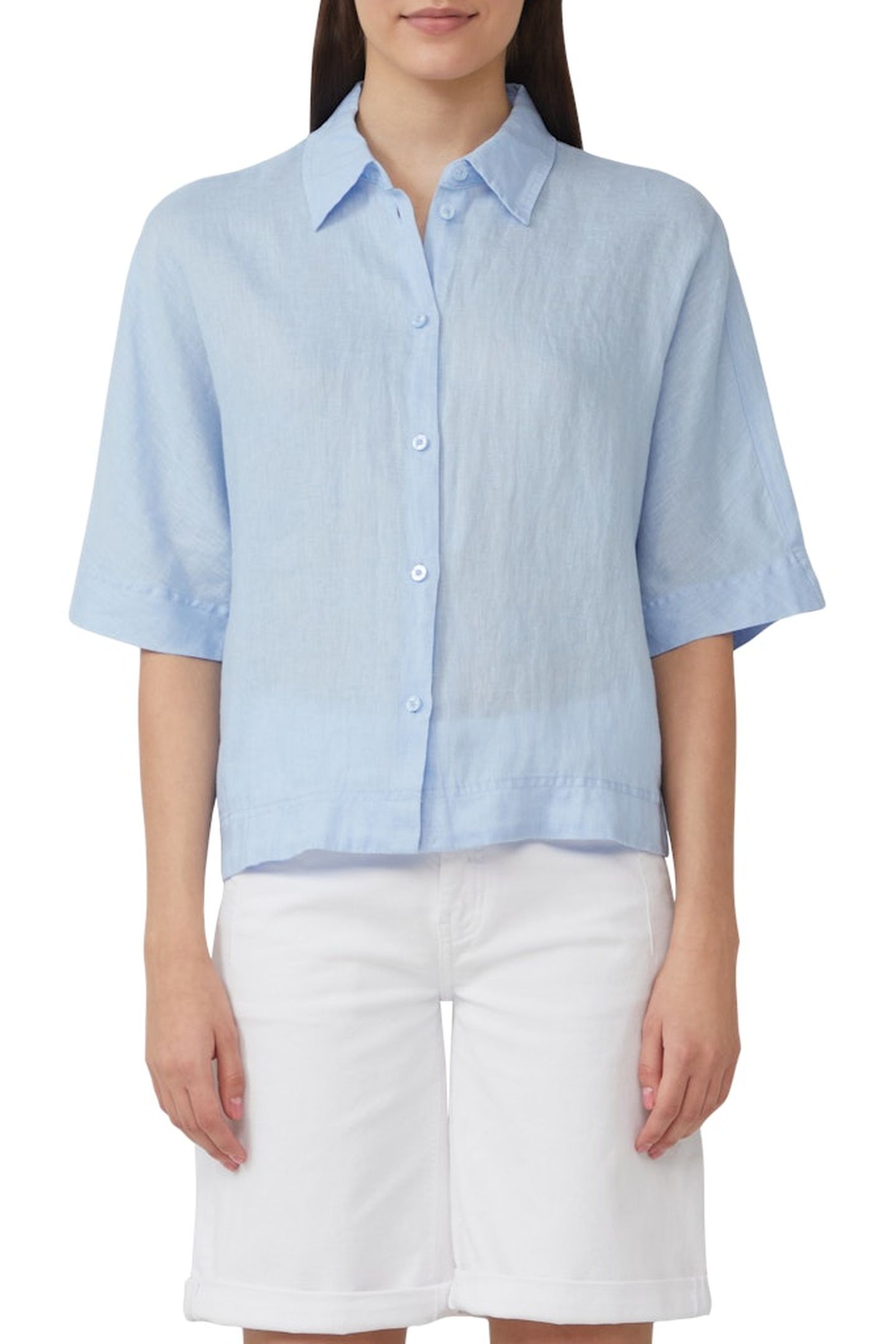 S.OLIVER BLOUSES BLUE LIGHT 1