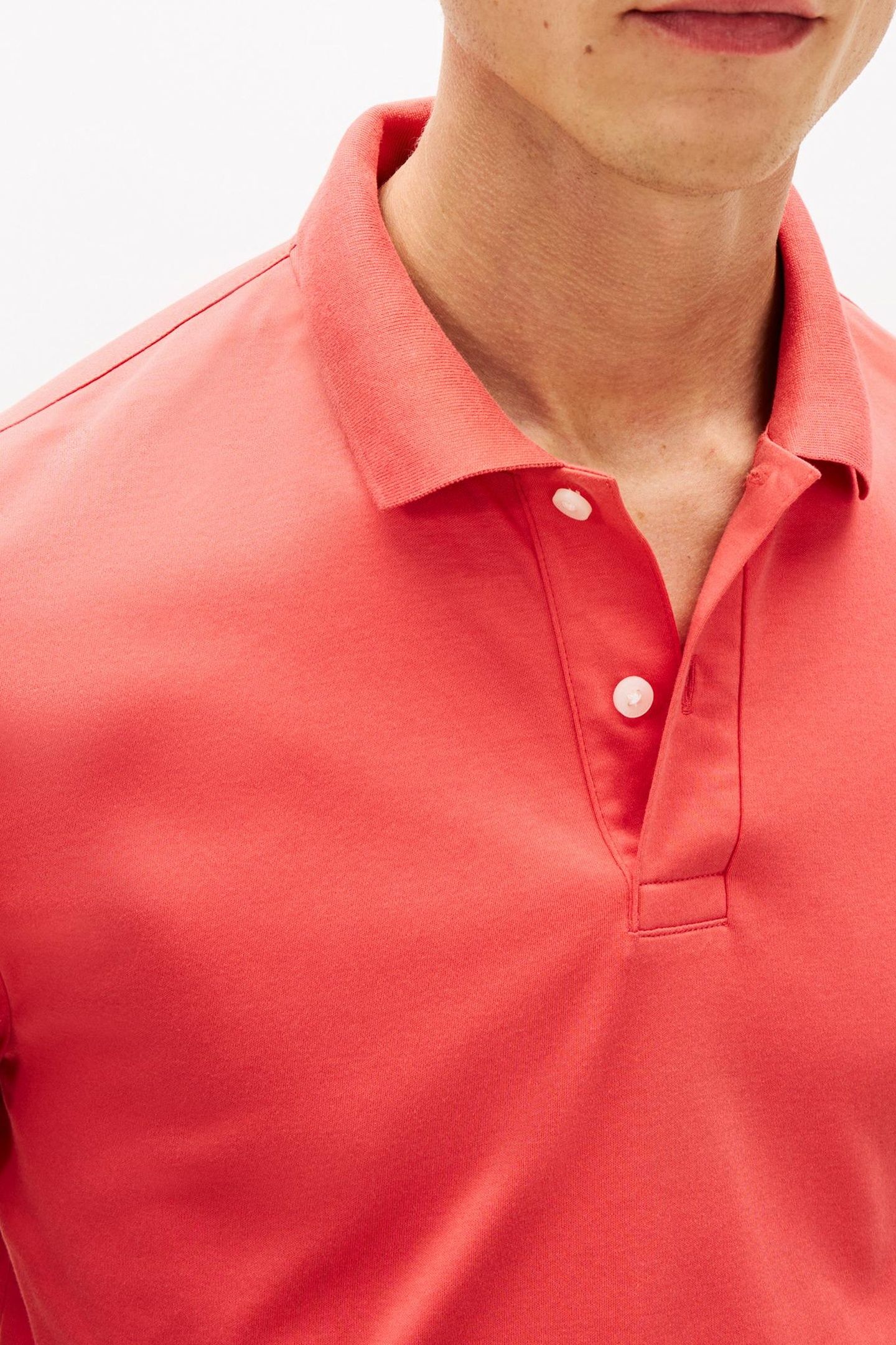 LIQUID COTTON REGULAR POLO VINTAGE RED 5