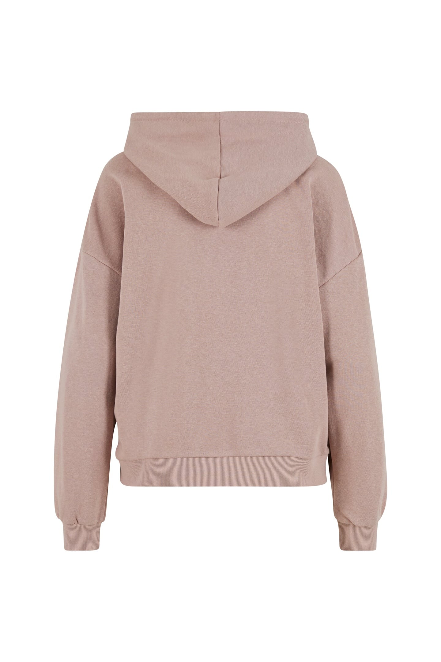 LADIES LIGHT TERRY OVERSIZED HOODIE DUSKROSE 2