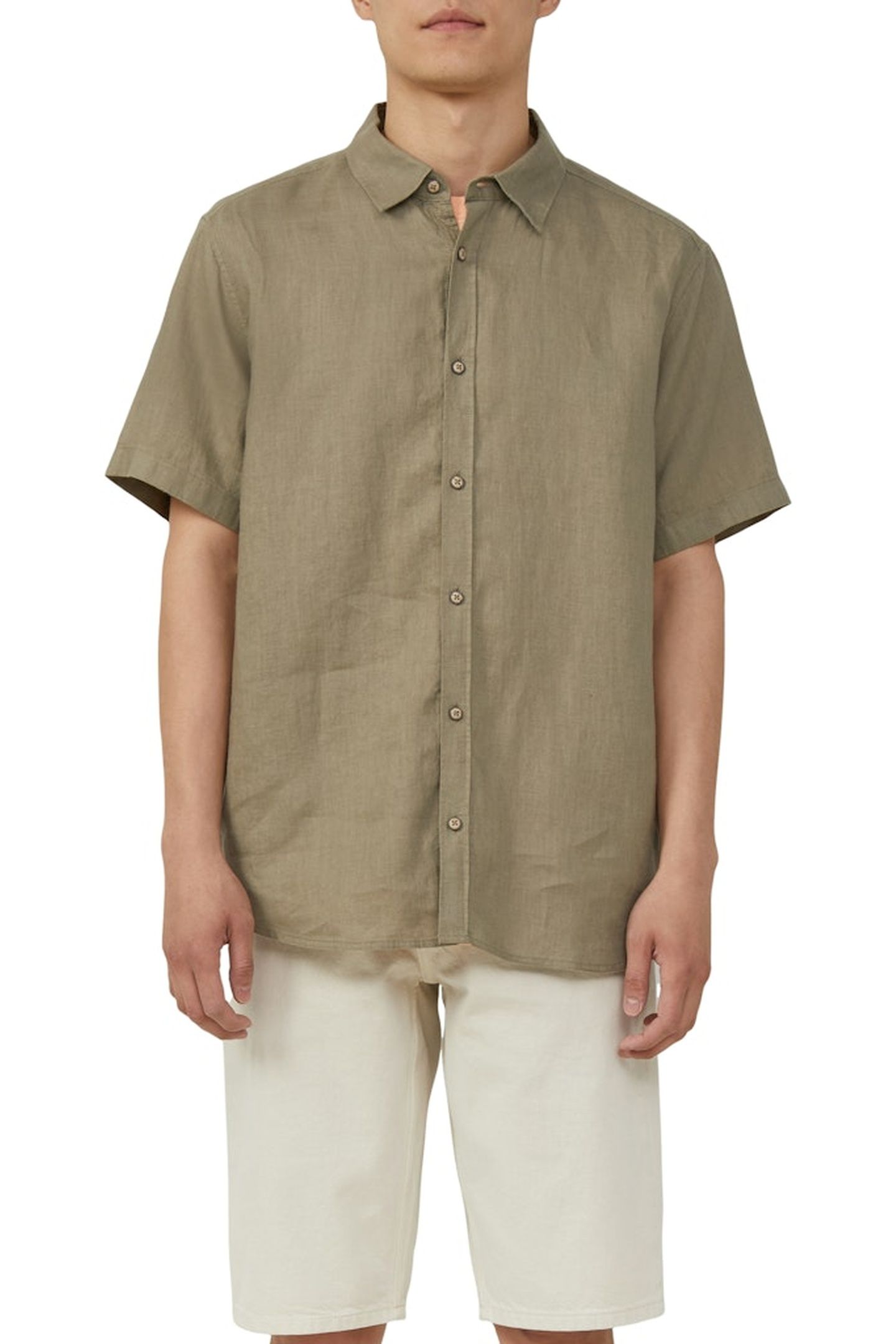 S.OLIVER SHIRTS DARK GREEN 1