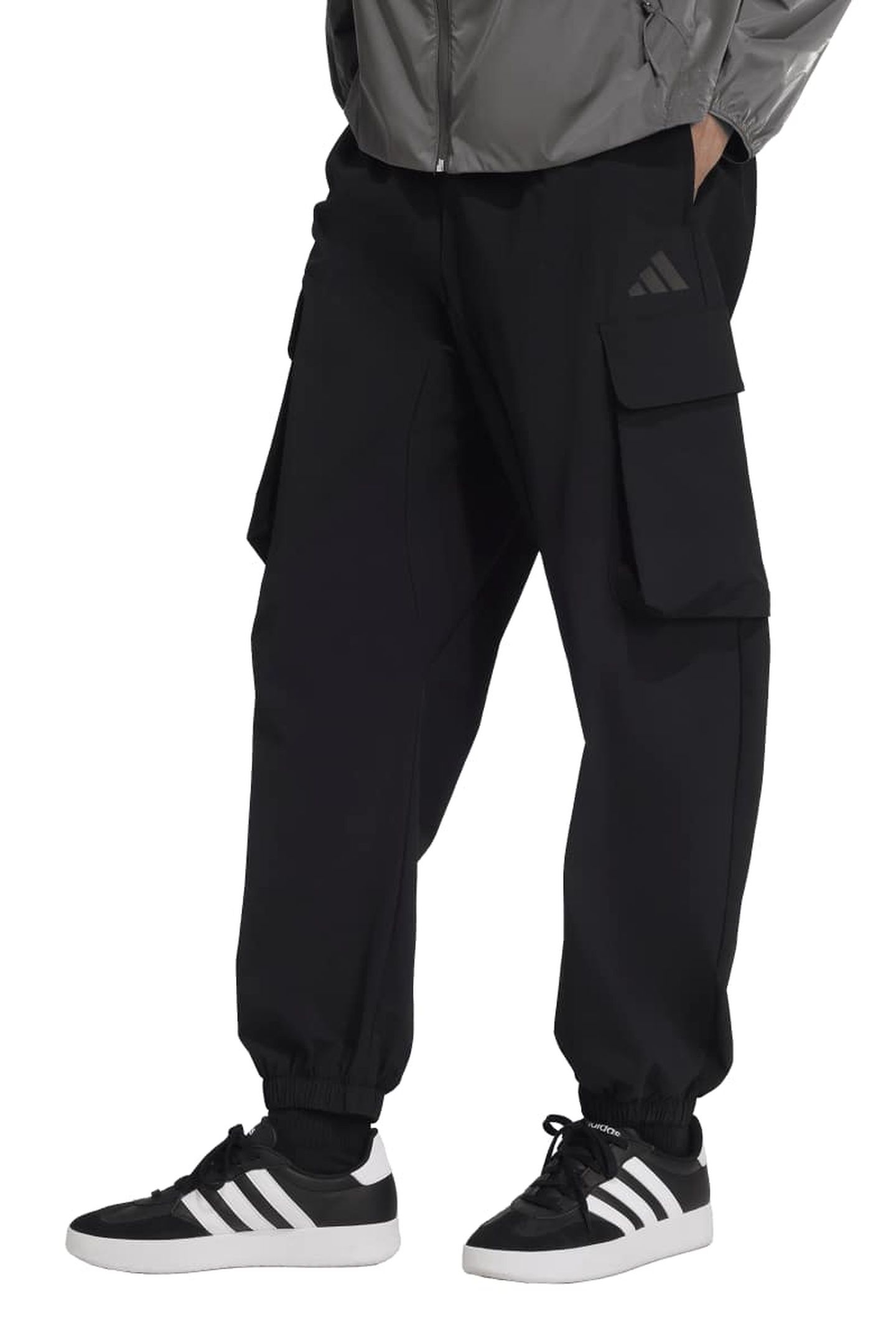 UNISEX SPORTSWEAR CITY TECH WINDBREAKER PANTS BLACK 3