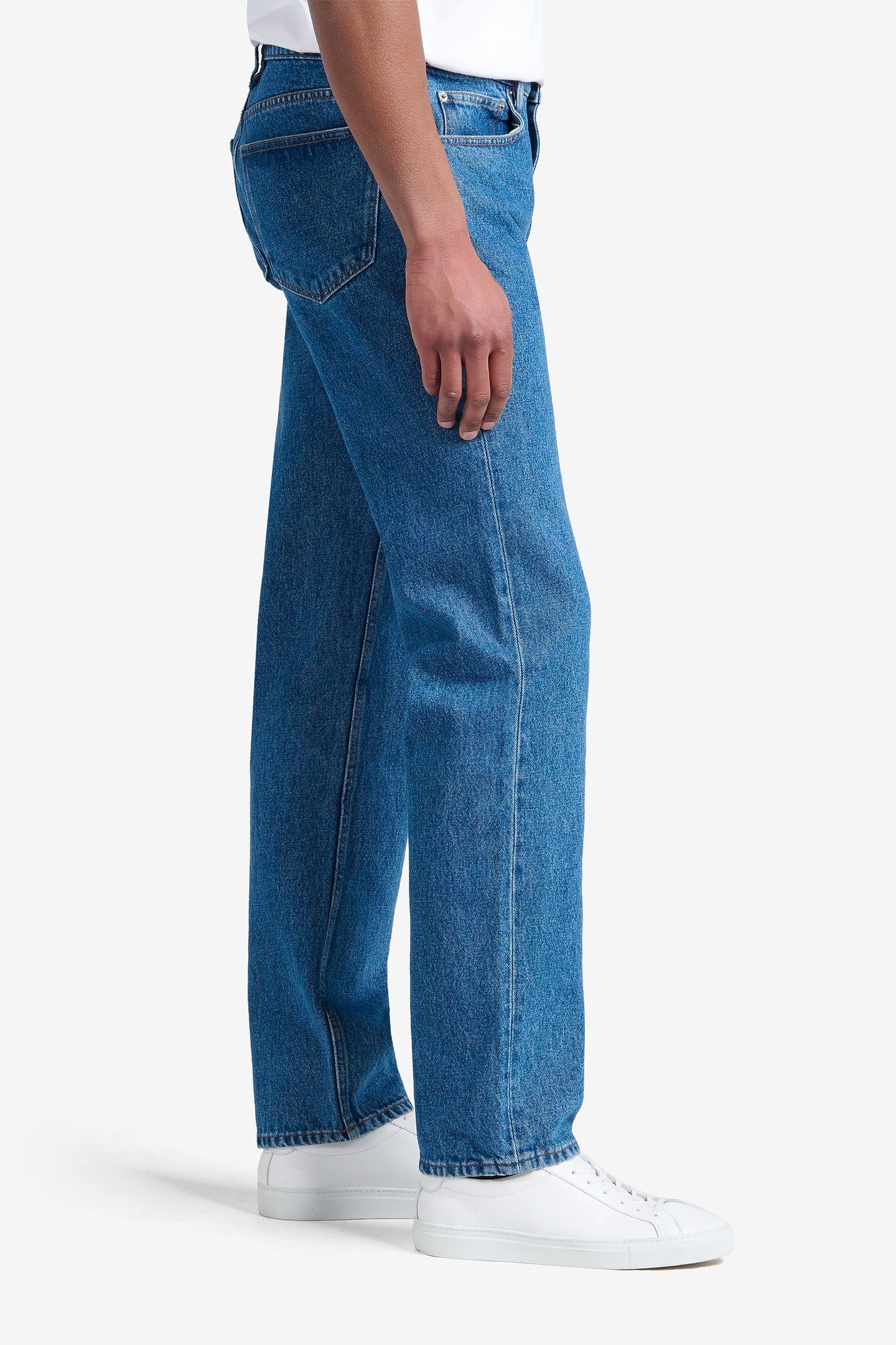 CARLIN DENIM COTTON MID BLUE 3