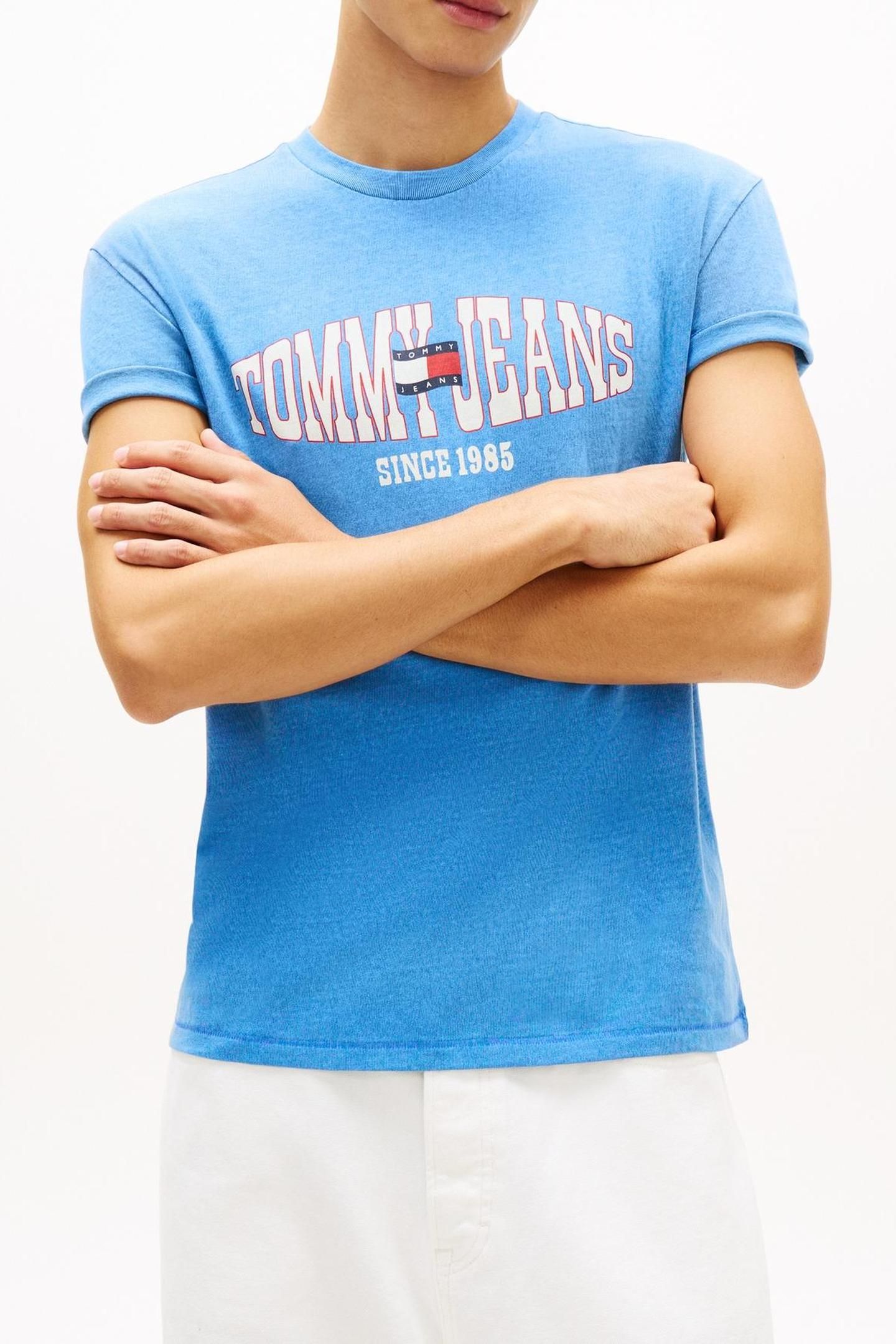 TJM REGULAR LA WAVING T-SHIRT BLUE TWILIGHT 3