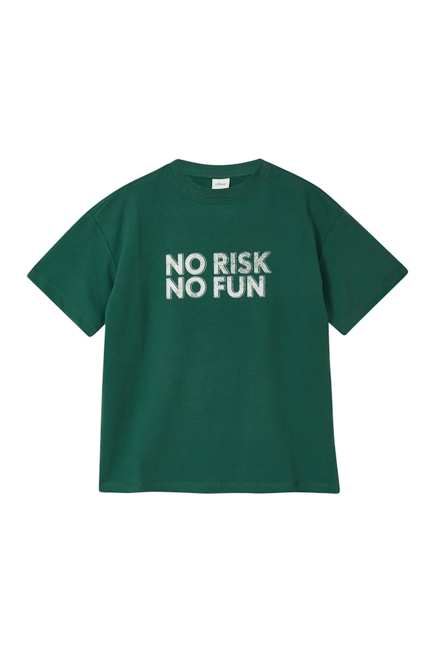 S.OLIVER T-SHIRTS ARMY GREEN 1