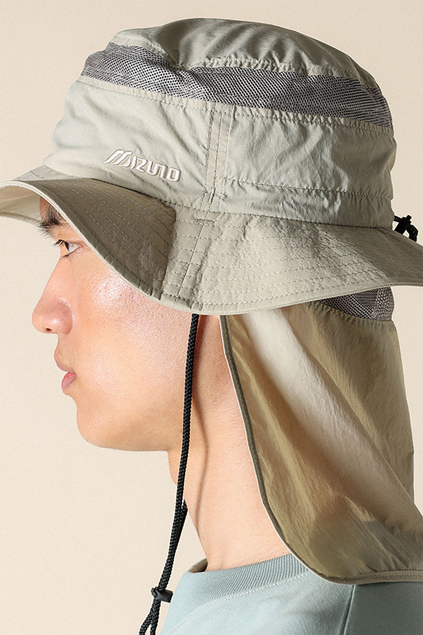UNISEX SL SUNSHADE HAT SPRAY BEIGE 3