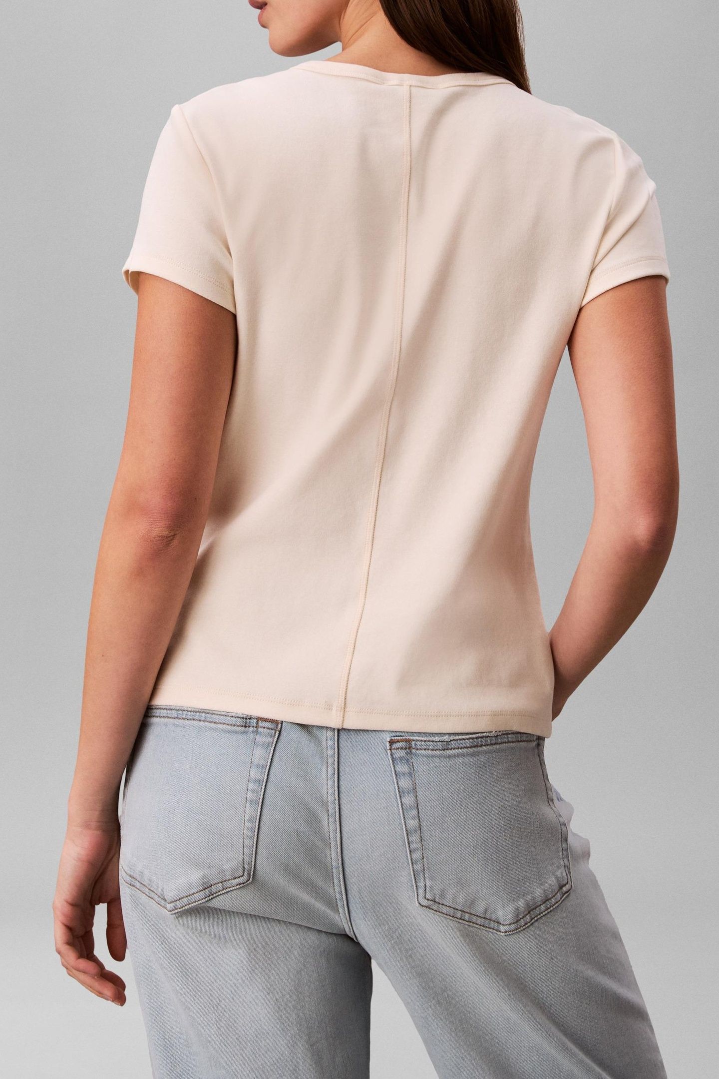 SS 1X1 REFINED RIB TOP CALICO 3