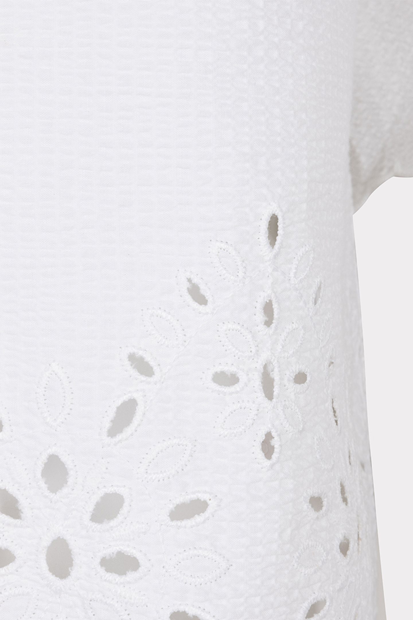 BLOUSE CROPPED CRINKLE EMBROIDERY OFF WHITE 7