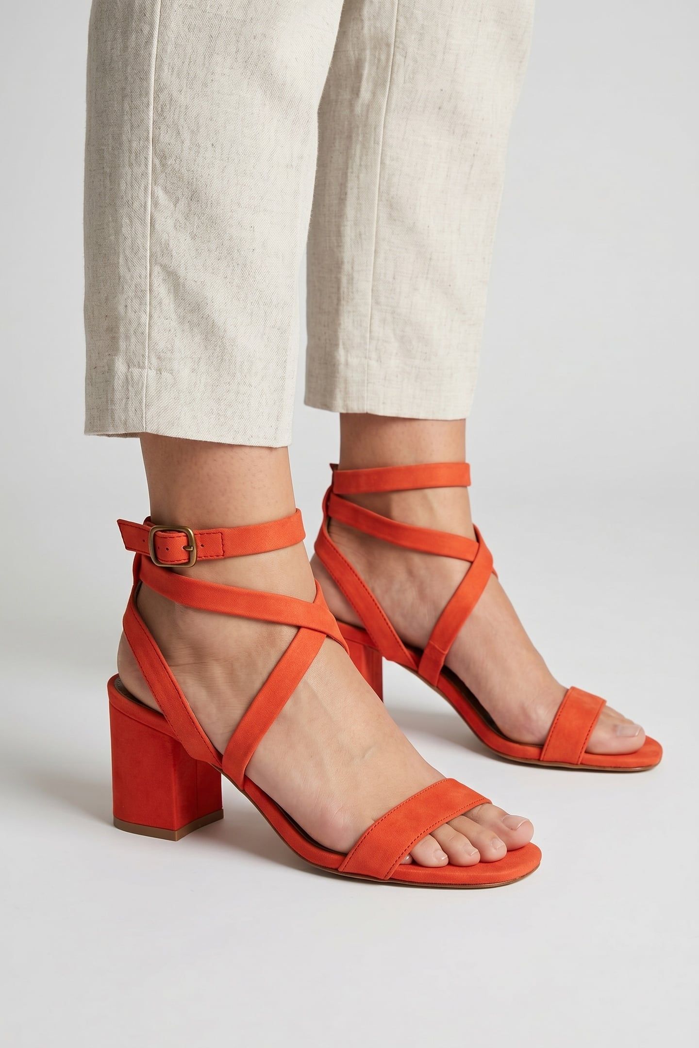 SANDALES CEQUOIA ORANGE 5
