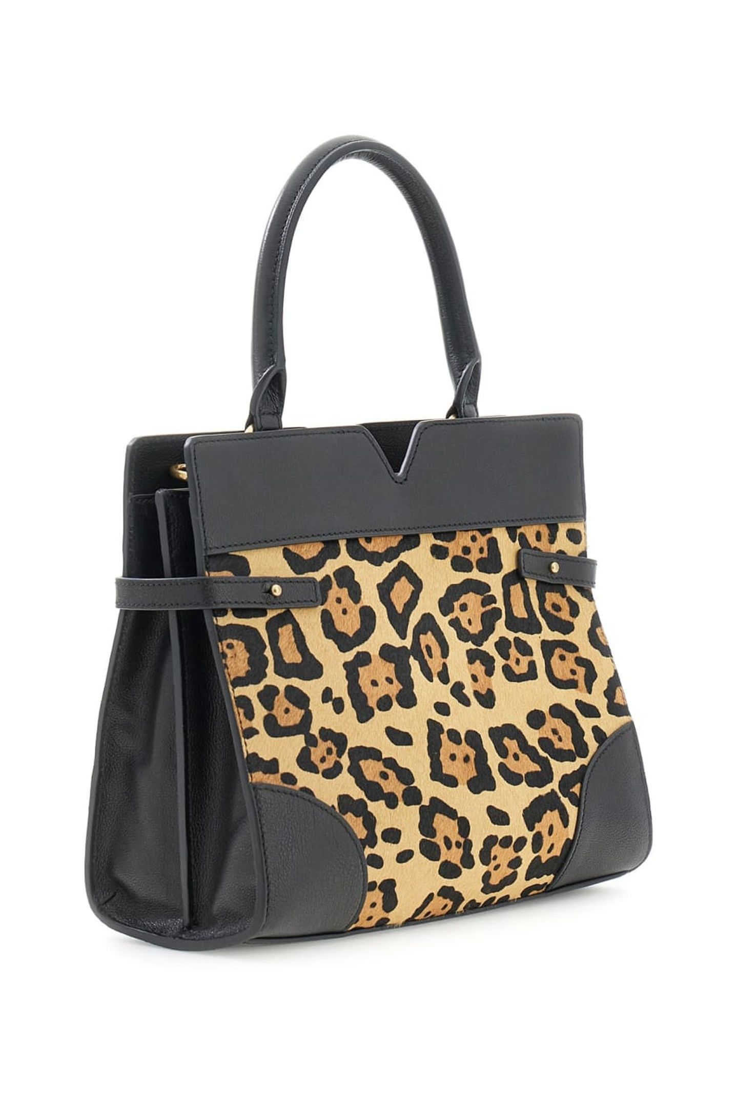 ANNAH SMALL TOP HAND PONY LEOPARD FUR 5