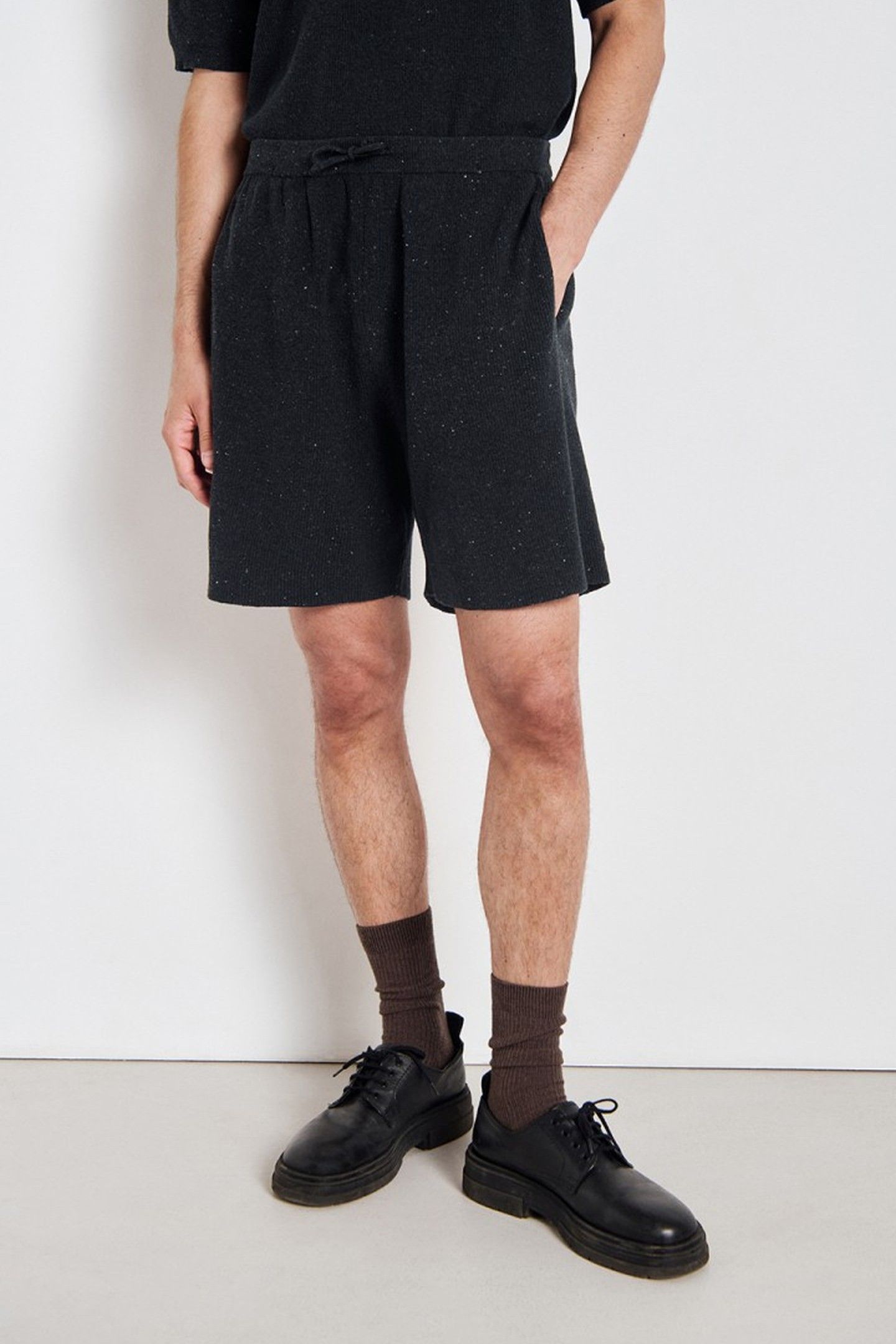DOZBOROW SHORTS CENDRE CHINE 3