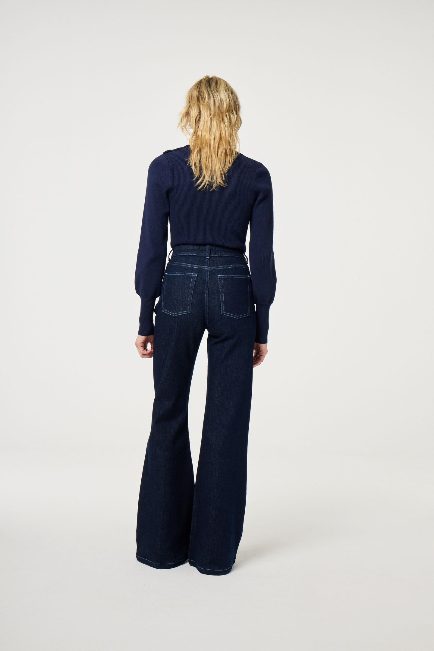 LILLIAN PULLOVER AFTER MIDNIGHT BLUE 3