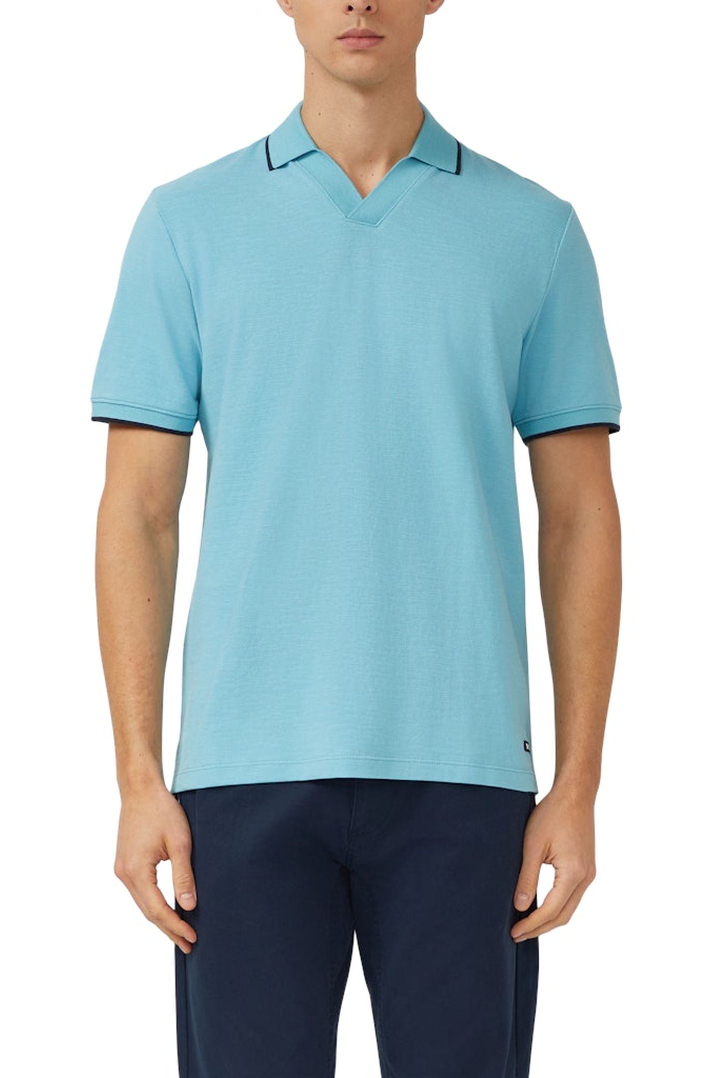 S.OLIVER POLOSHIRTS BLUE AQUA 1