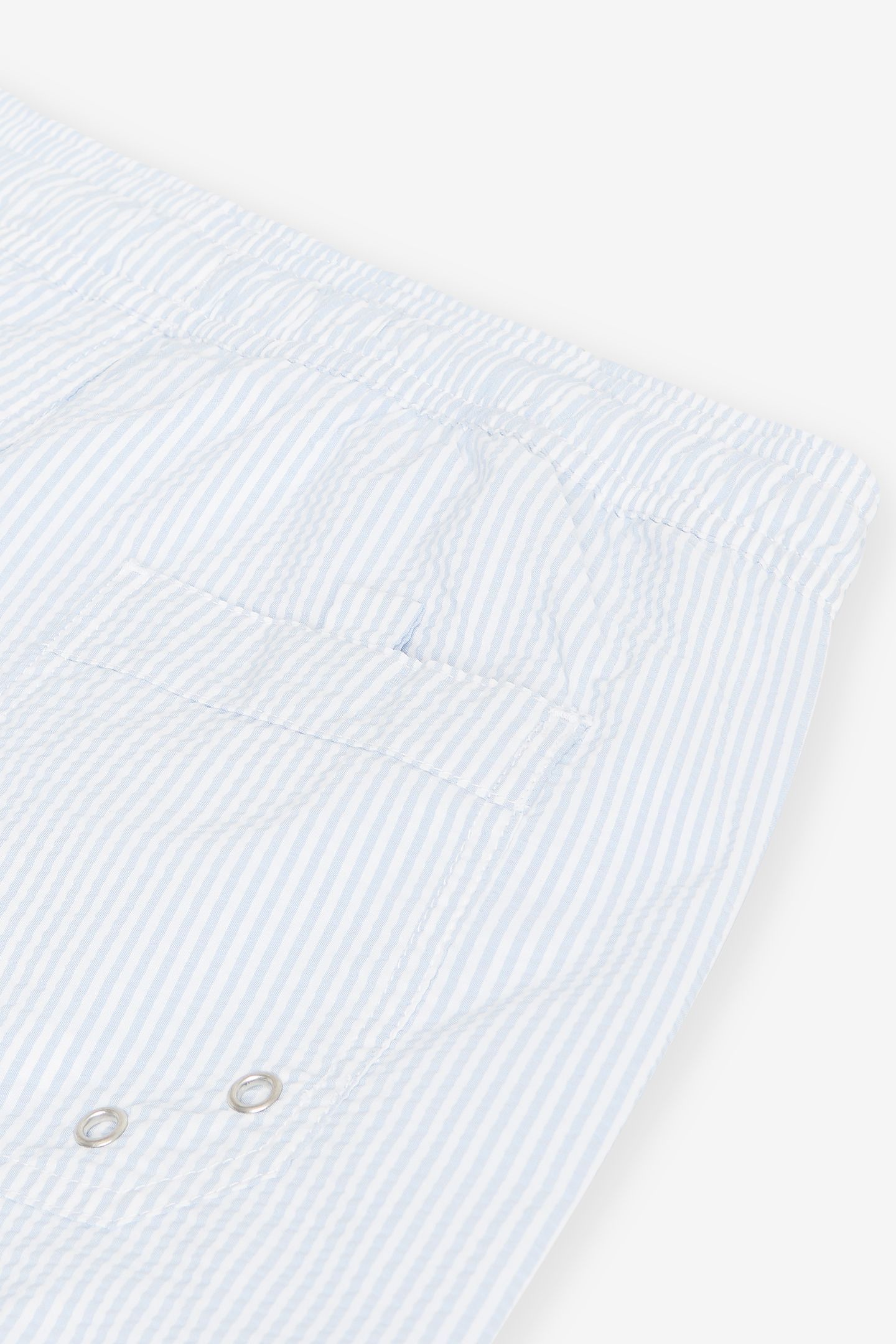 VENICE SEERSUCKER POLY-COTTON LIGHT BLUE 2