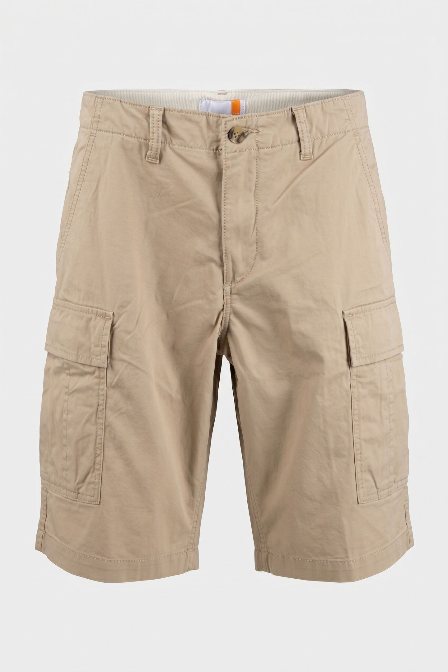TWILL CARGO SHORT MEDIUM BEIGE 4