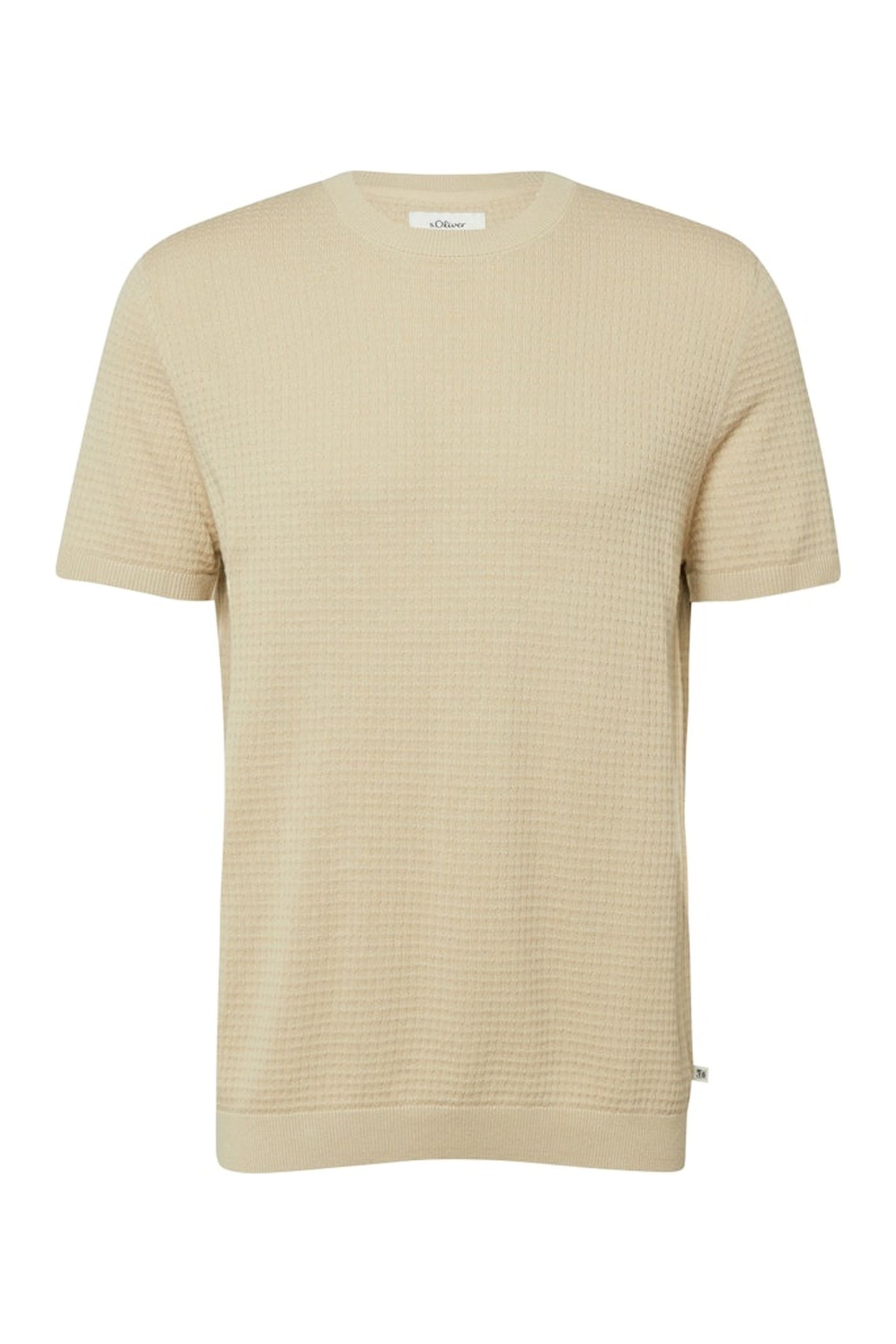 S.OLIVER PULLOVER SHORTSLEEVE BEIGE 4