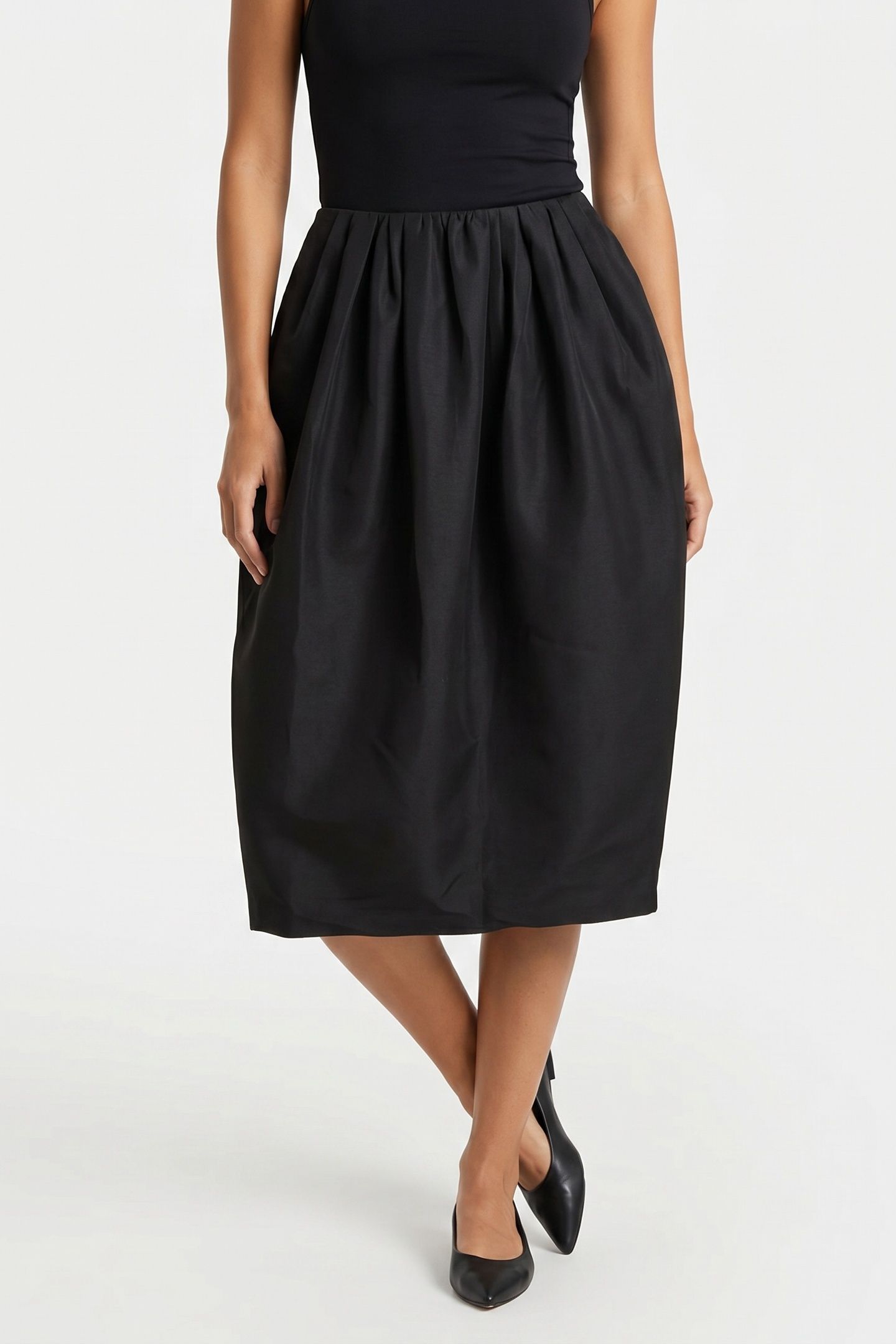 JILL BALOON SKIRT BLACK 1