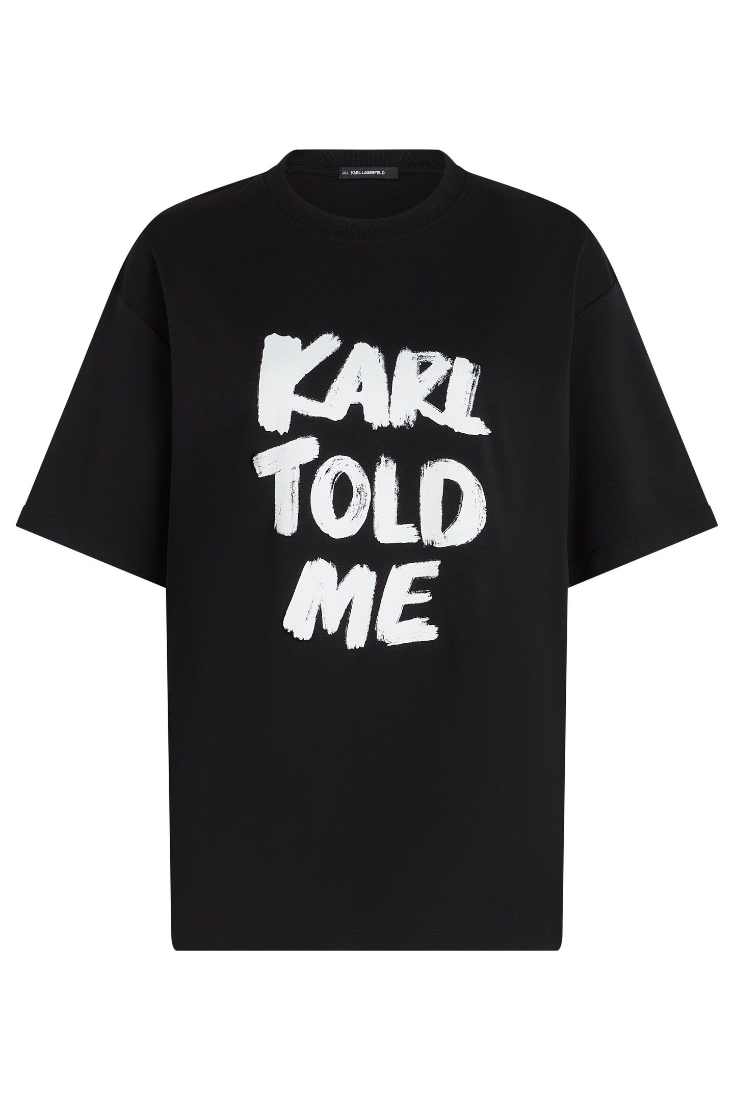 KARL TOLD ME T-SHIRT BLACK 4