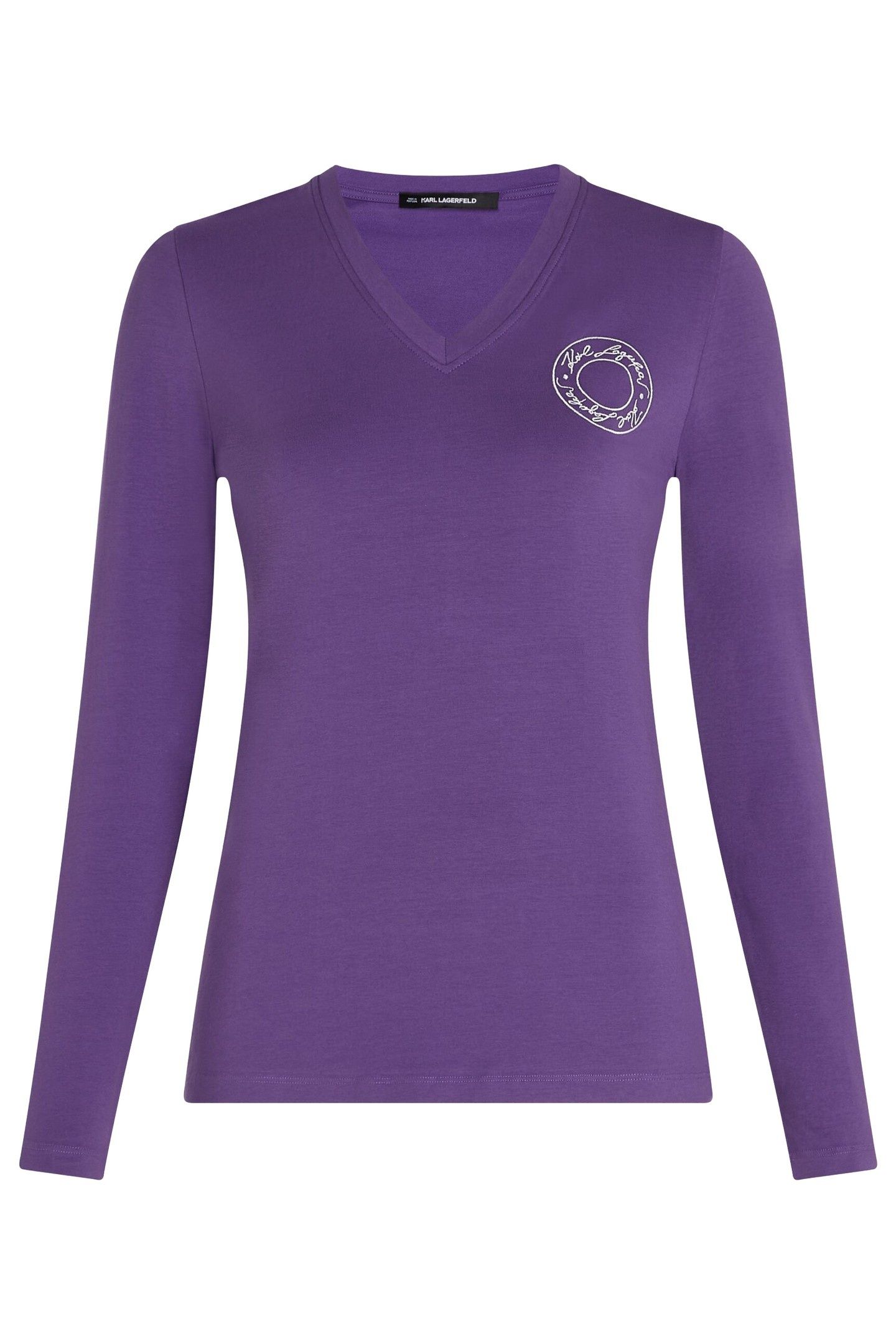 FITTED LS LUNA T-SHIRT HELIOTROPE 1