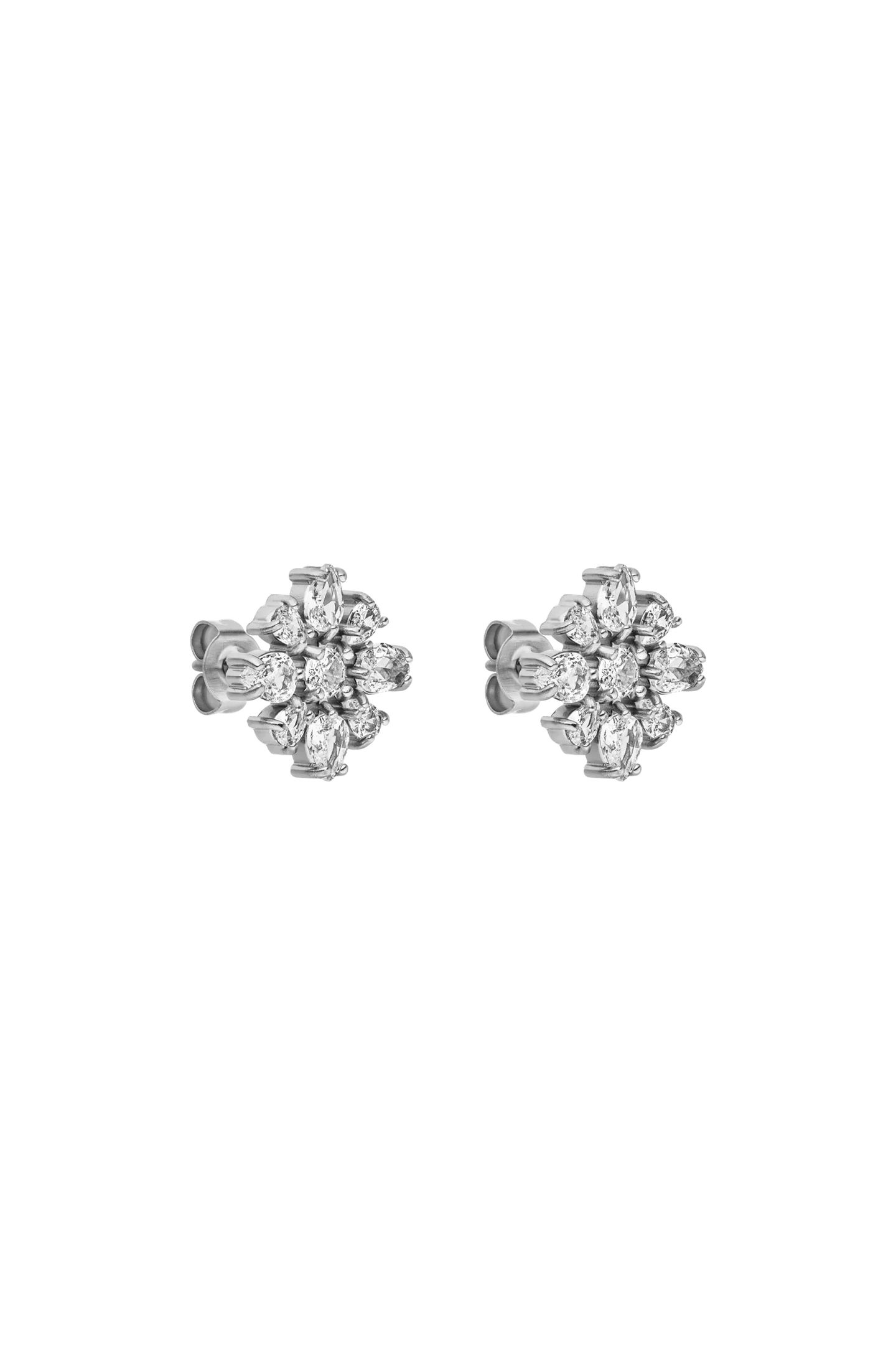 BLOSSOM OHRRINGE SILVER 2