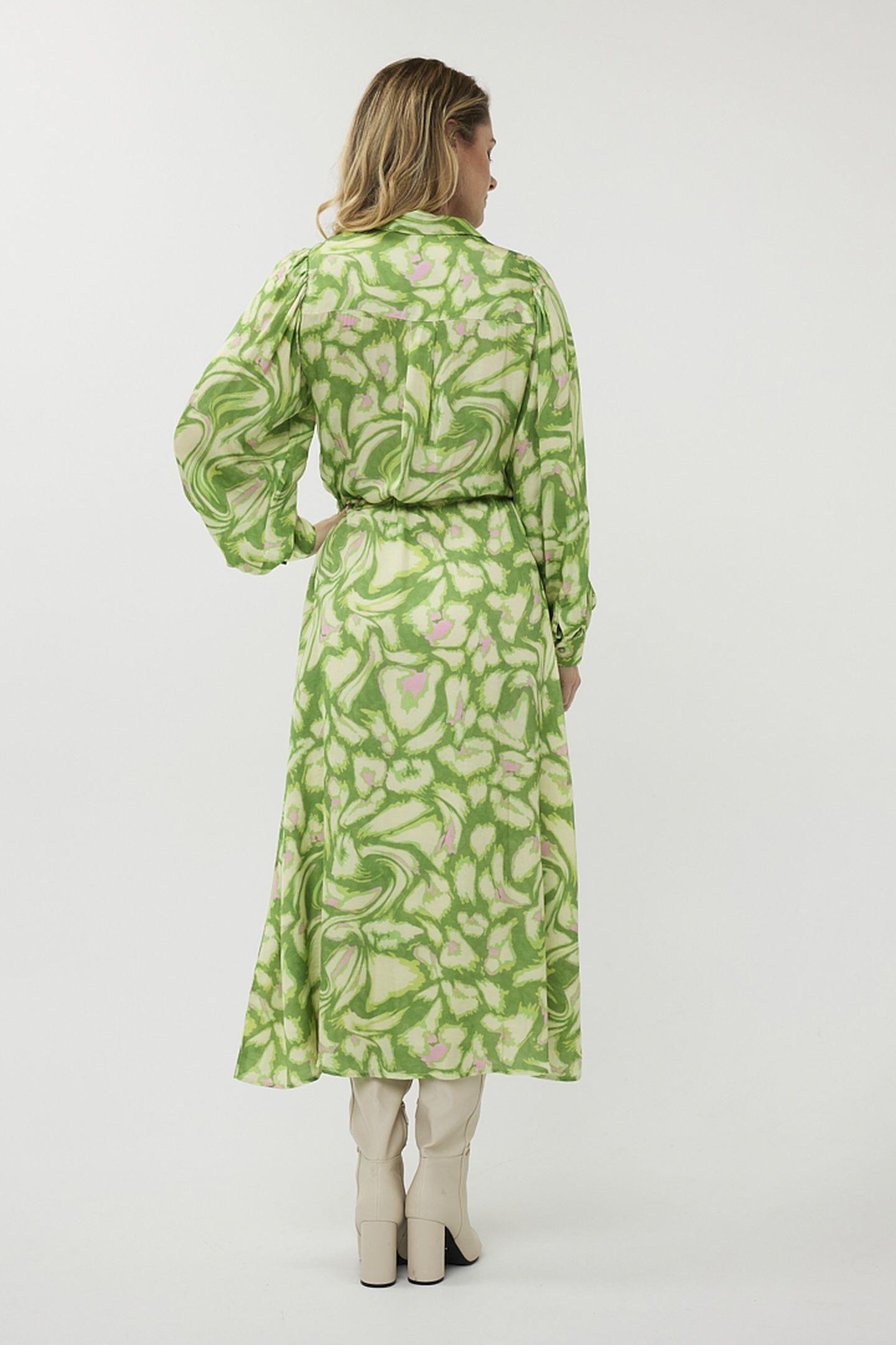 DRESS LONG FLORAL TREASURE PRINT 4